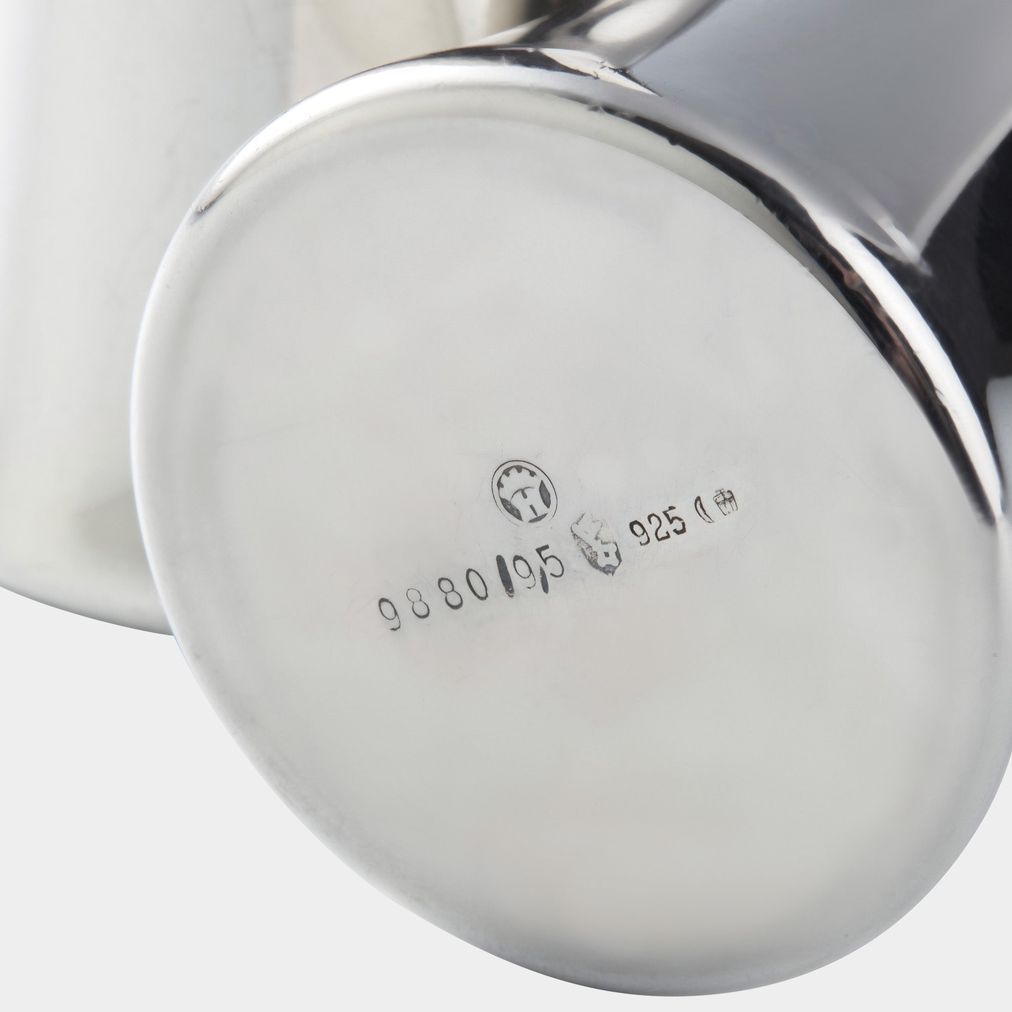 12 925er Silberbecher - Set in massiver Eschenkassette - Bild 4