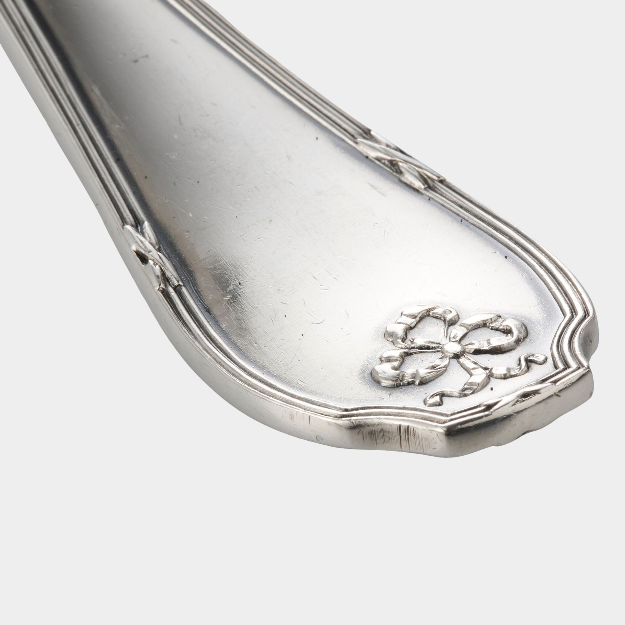 144-tlg. Besteckgarnitur versilbert – Klassisches Kreuzbanddekor - Bild