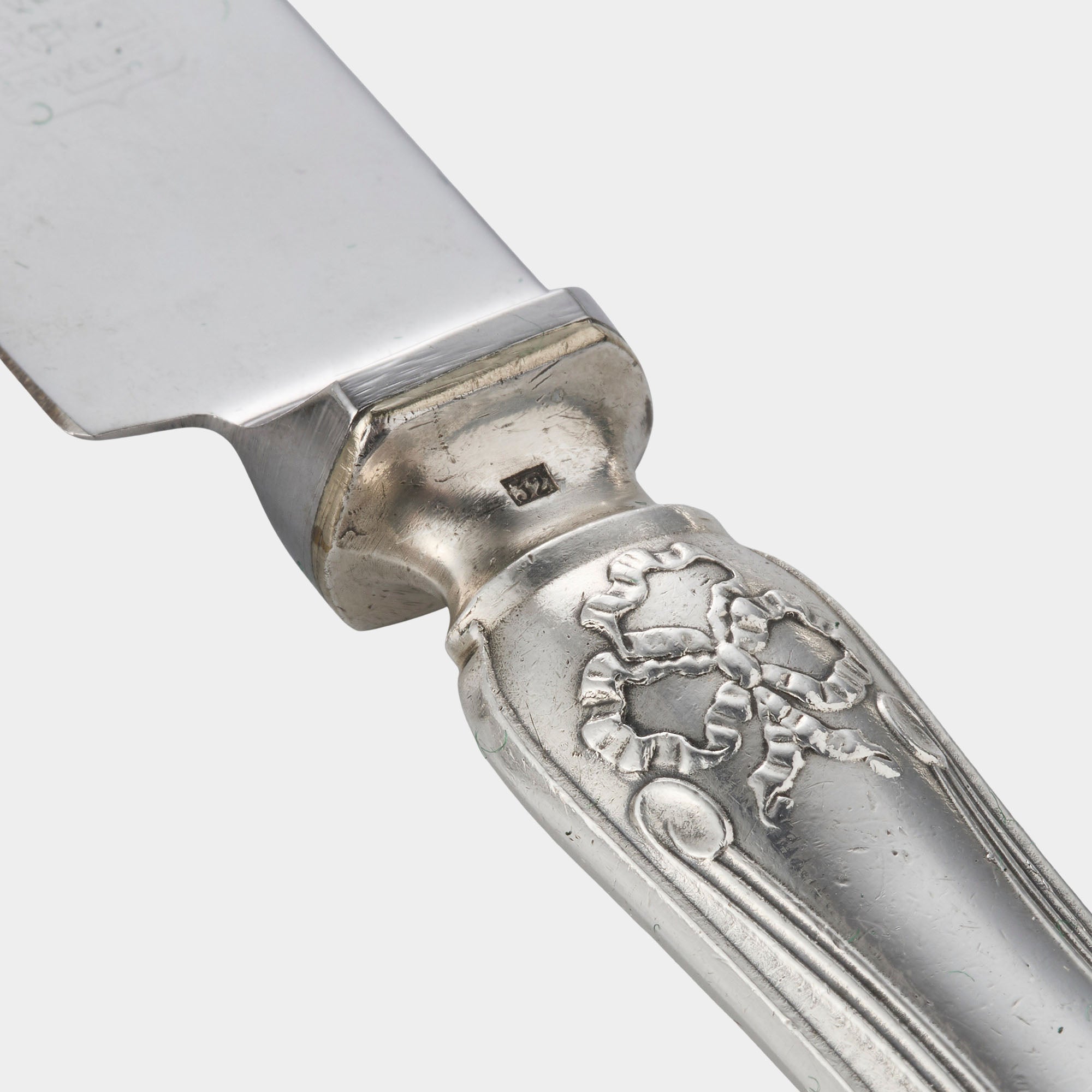 144-tlg. Besteckgarnitur versilbert – Klassisches Kreuzbanddekor - Bild