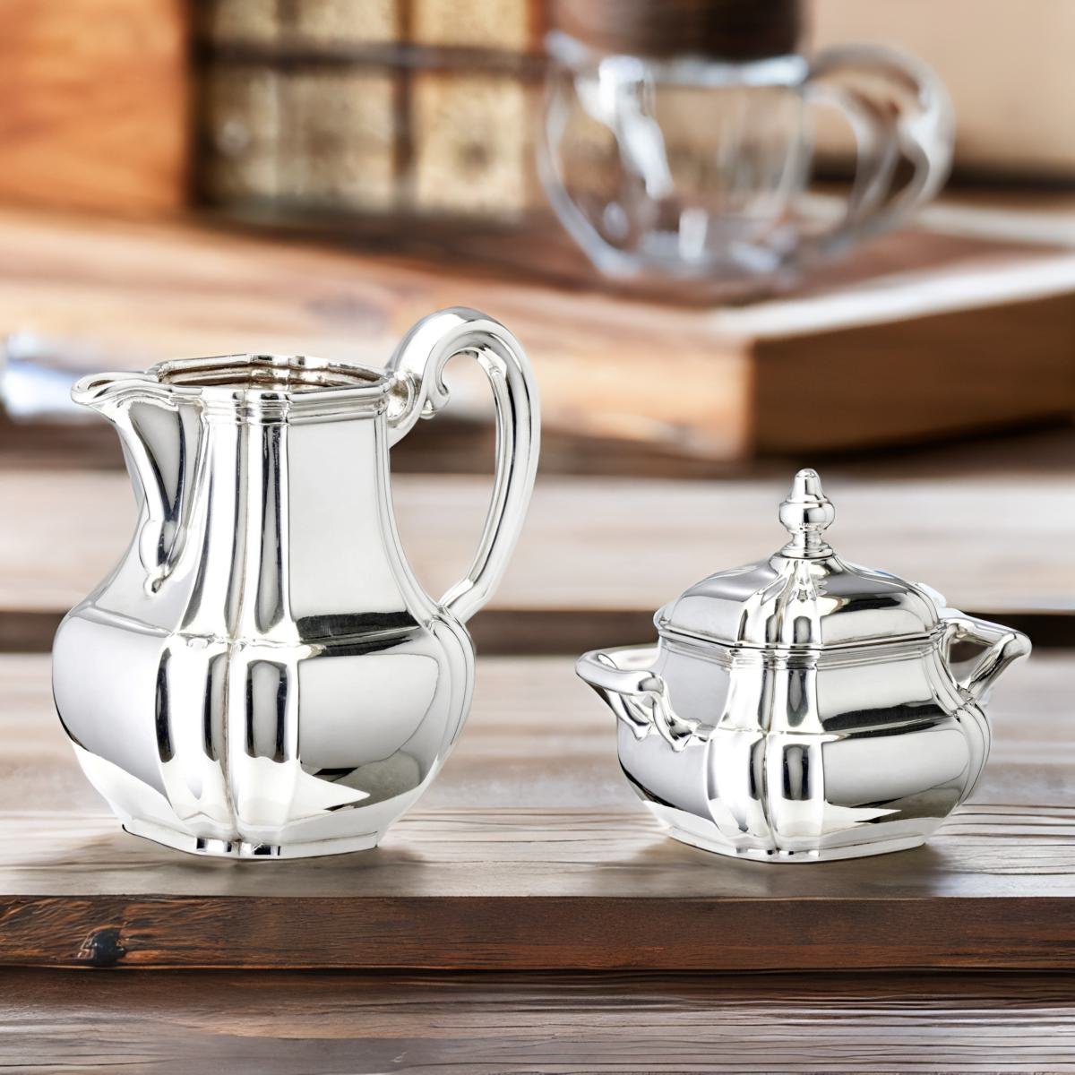 800er Echtsilber Sahneservice – Ein Stück Geschichte - Bild 1