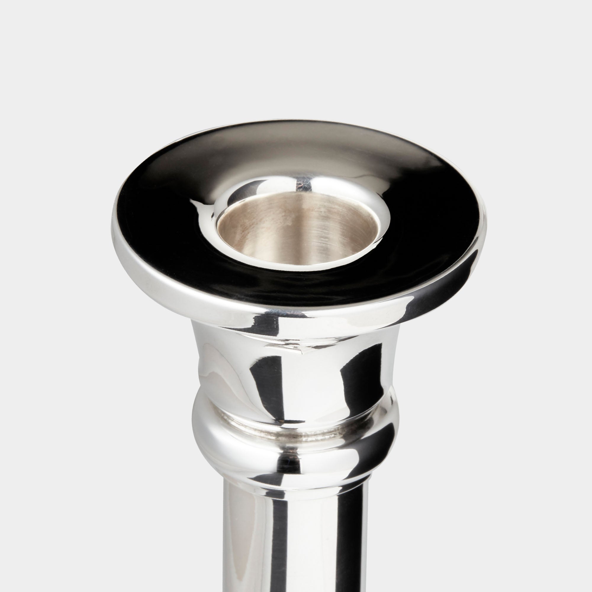 Handgefertigter 925er Echtsilber-Leuchter im Bauhausstil - Bild 3