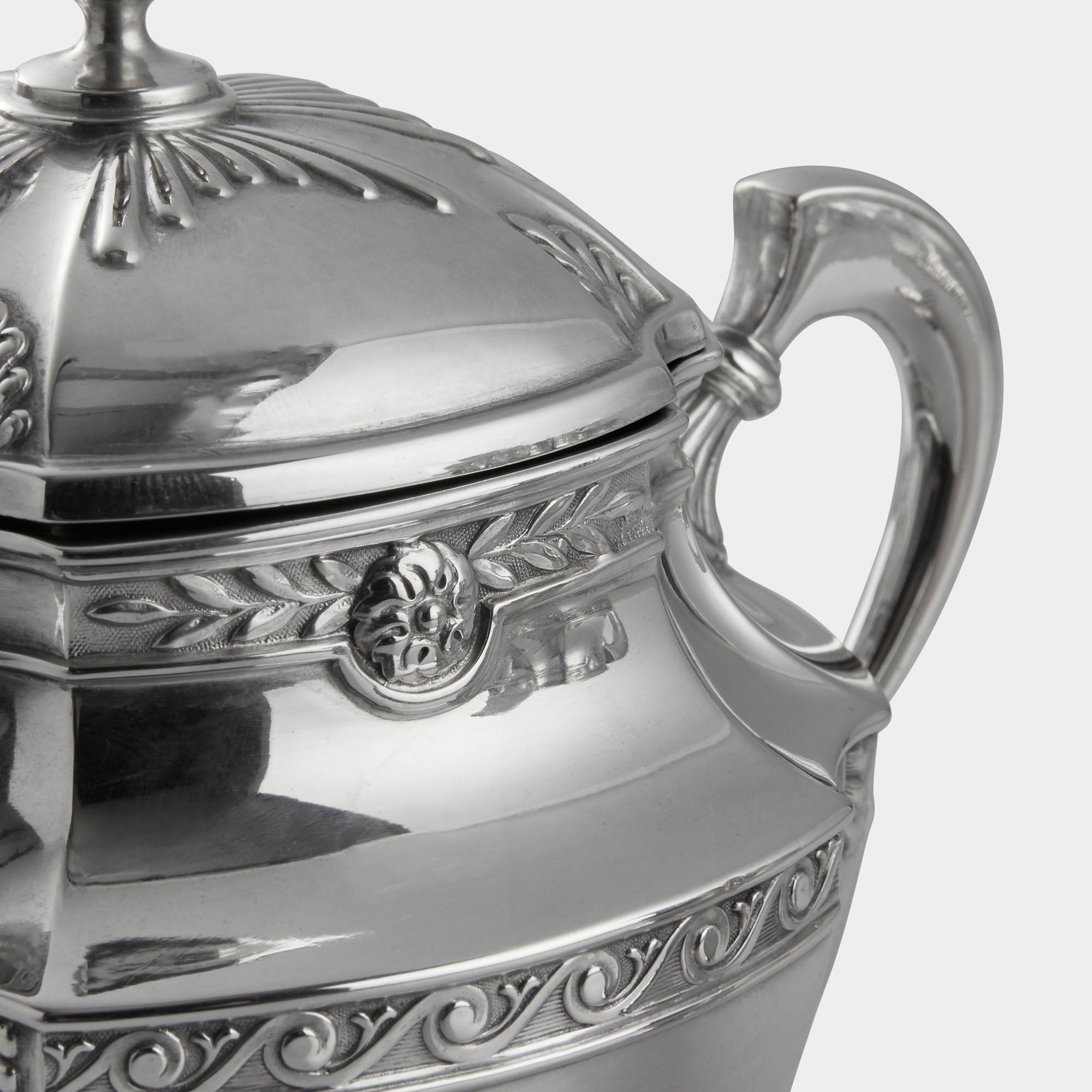 3-teiliges Teeservice aus 800er Silber - Bild 10