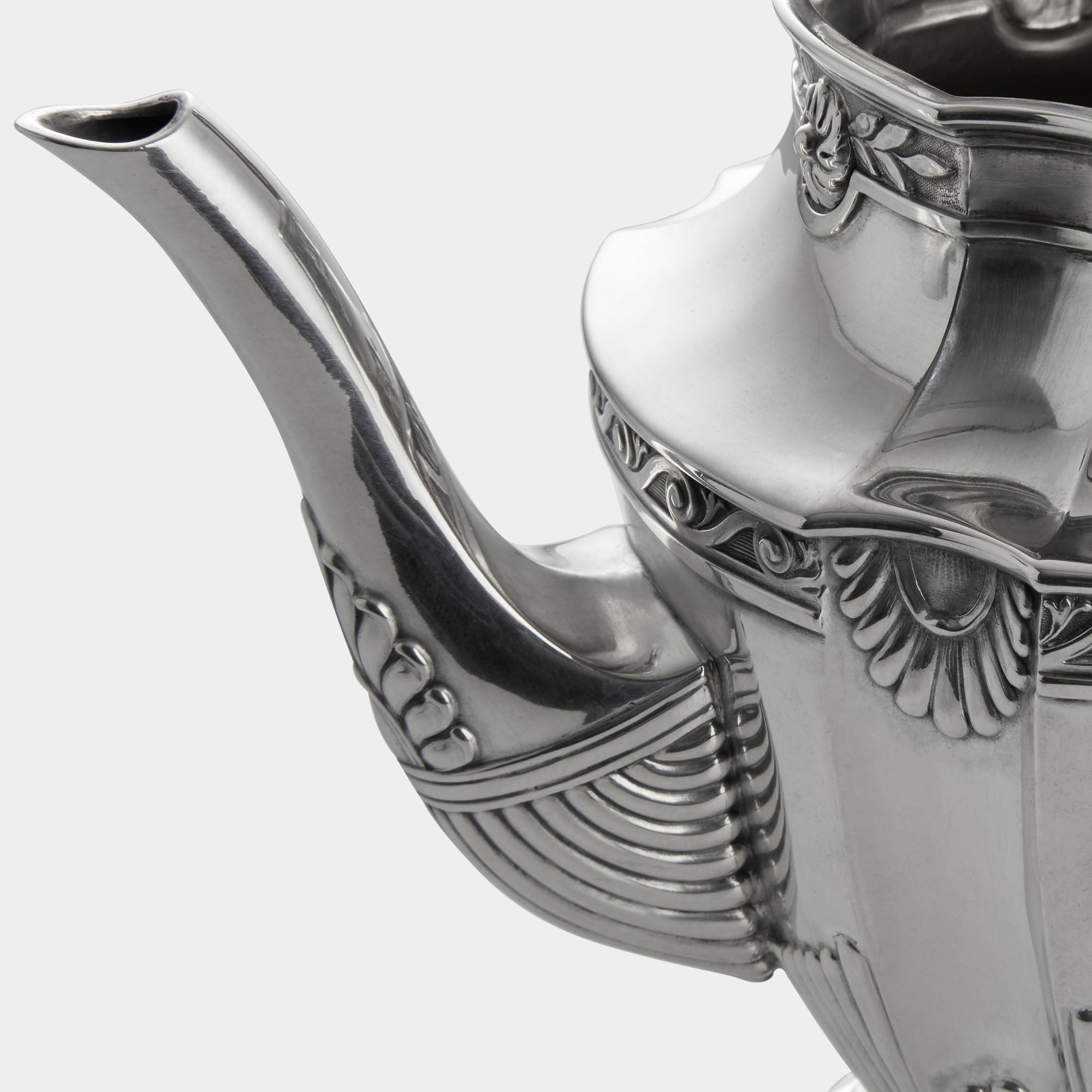 3-teiliges Teeservice aus 800er Silber - Bild 6