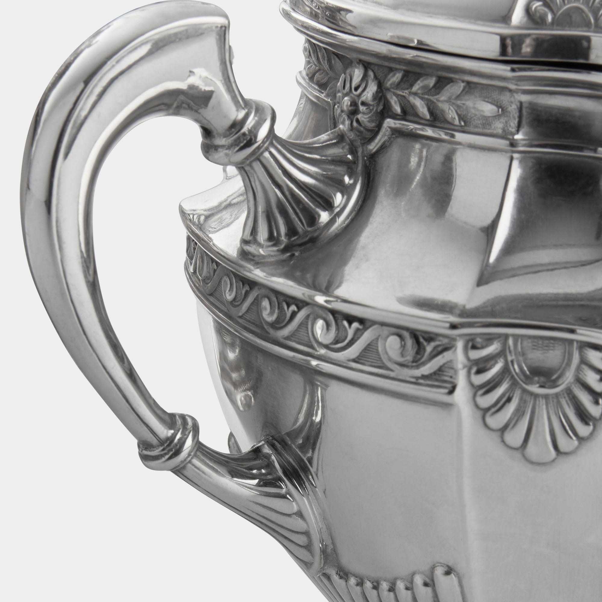 3-teiliges Teeservice aus 800er Silber - Bild 7