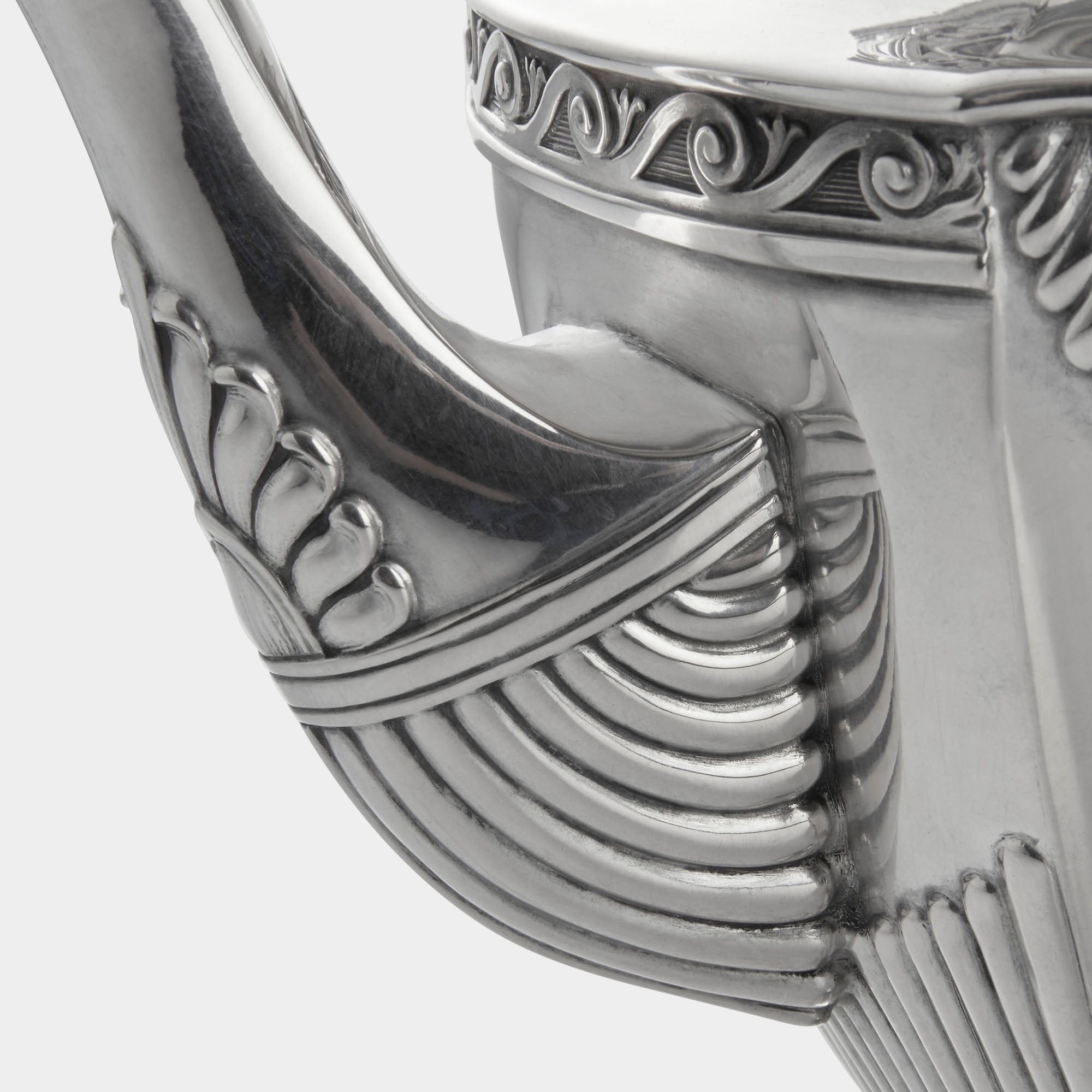 3-teiliges Teeservice aus 800er Silber - Bild 8