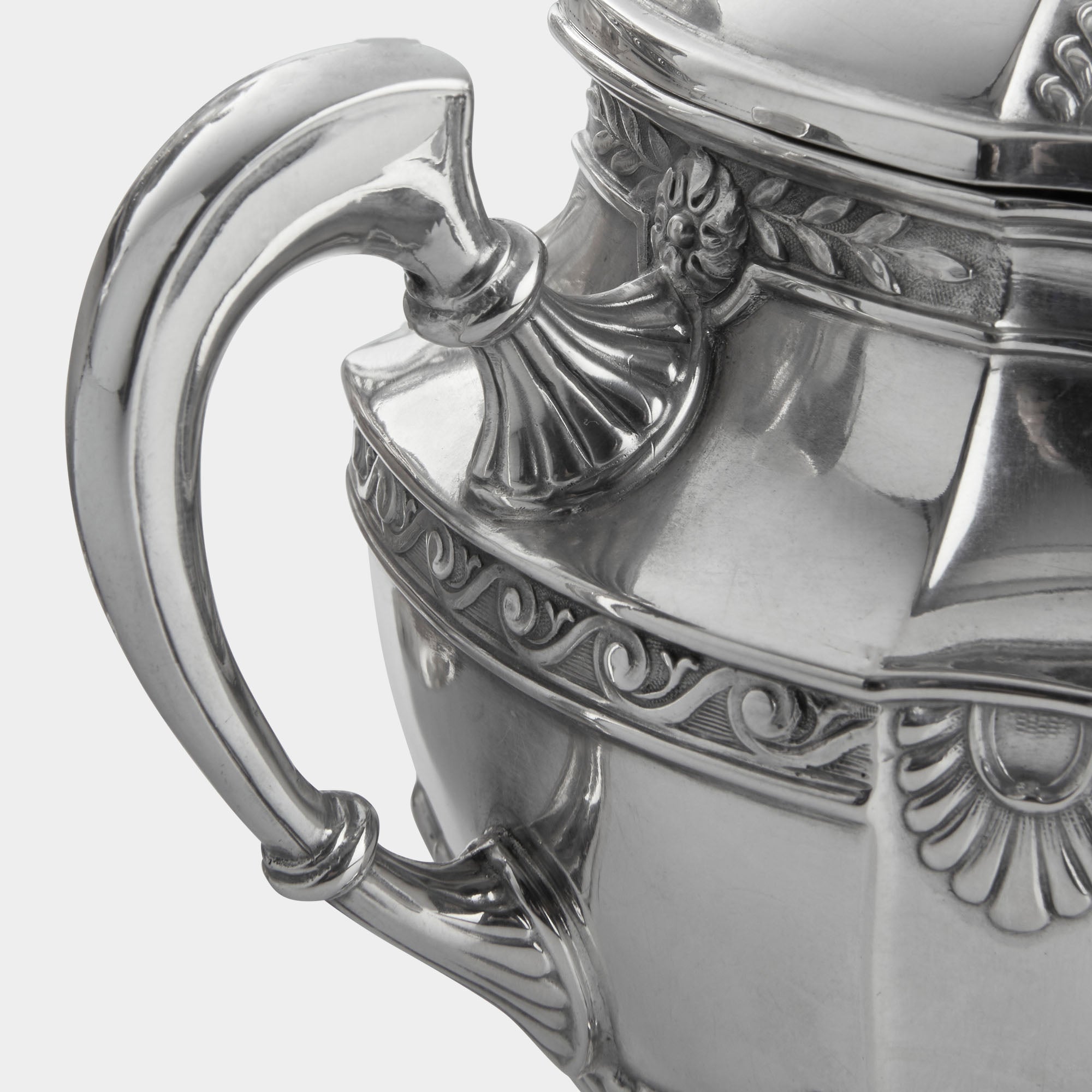 3-teiliges Teeservice aus 800er Silber - Bild 9