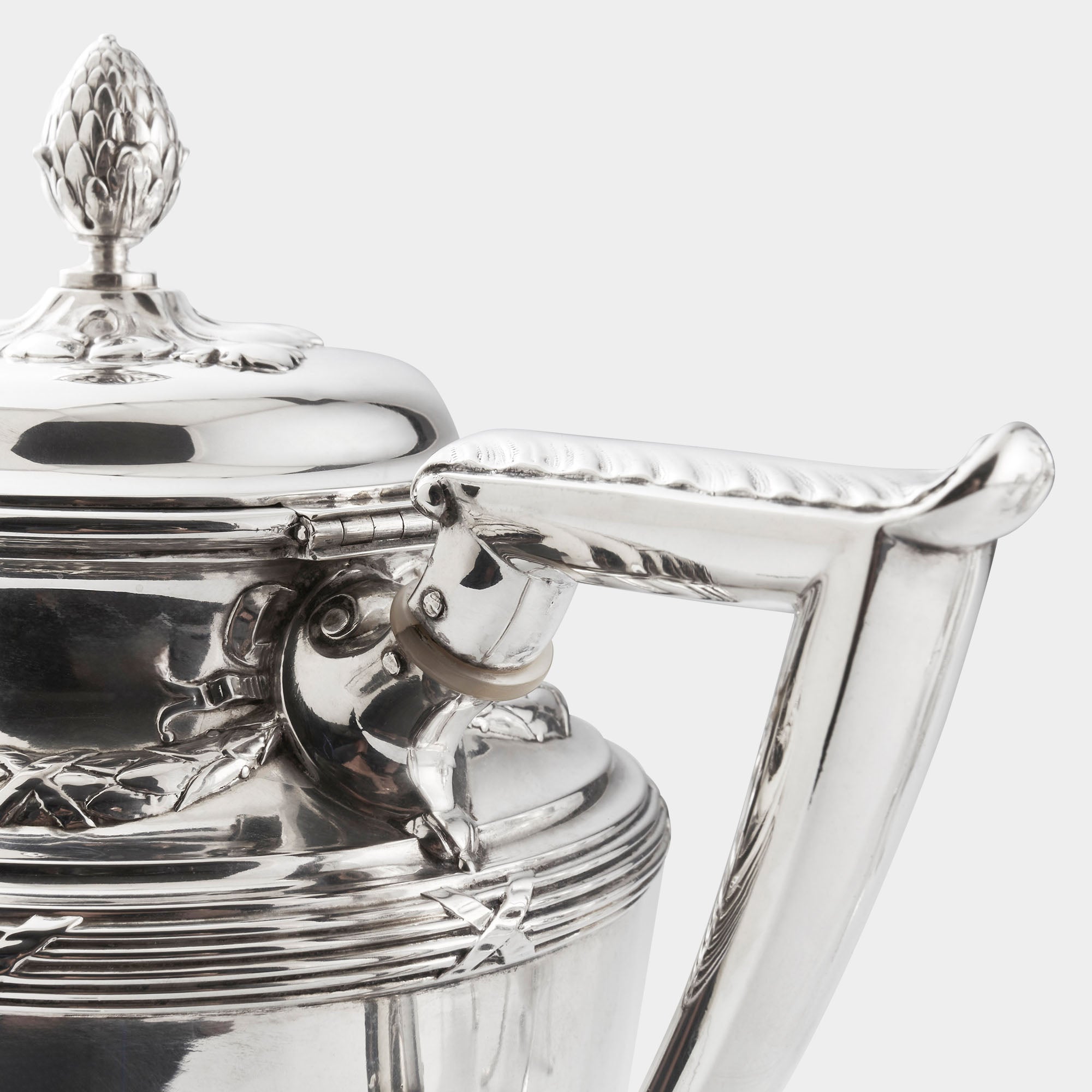 4-teiliges Kaffee-/Teeservice aus 800er Silber - Bild 8