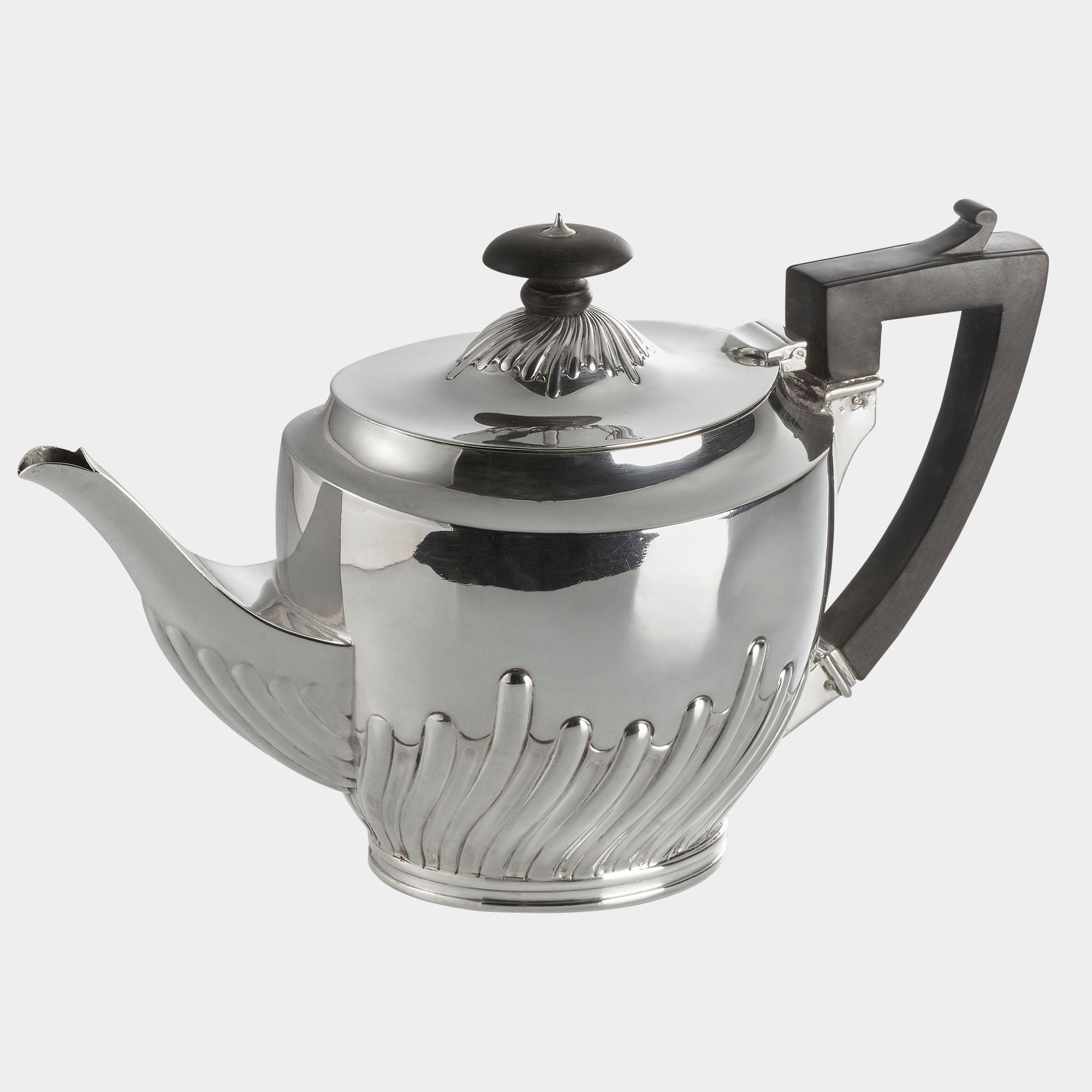 925er Echtsilber Kaffee- & Teeservice, 4-tlg. - Klassische Eleganz aus England - Bild 3