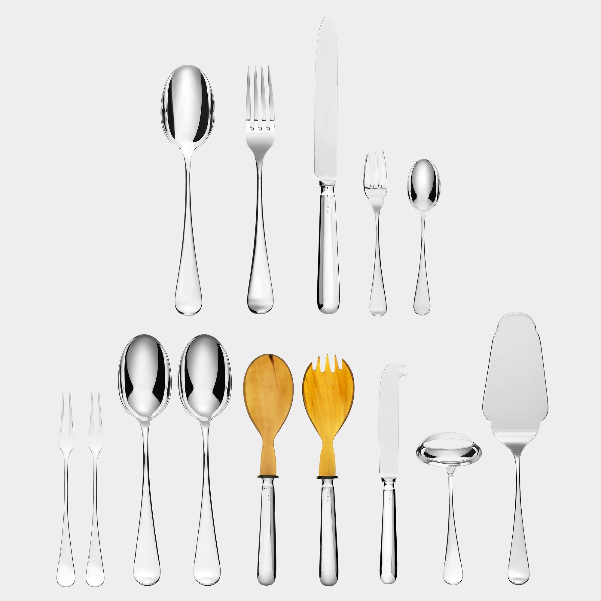 69-tlg. Silberbesteck-Garnitur - Modell Classic - Bild 1