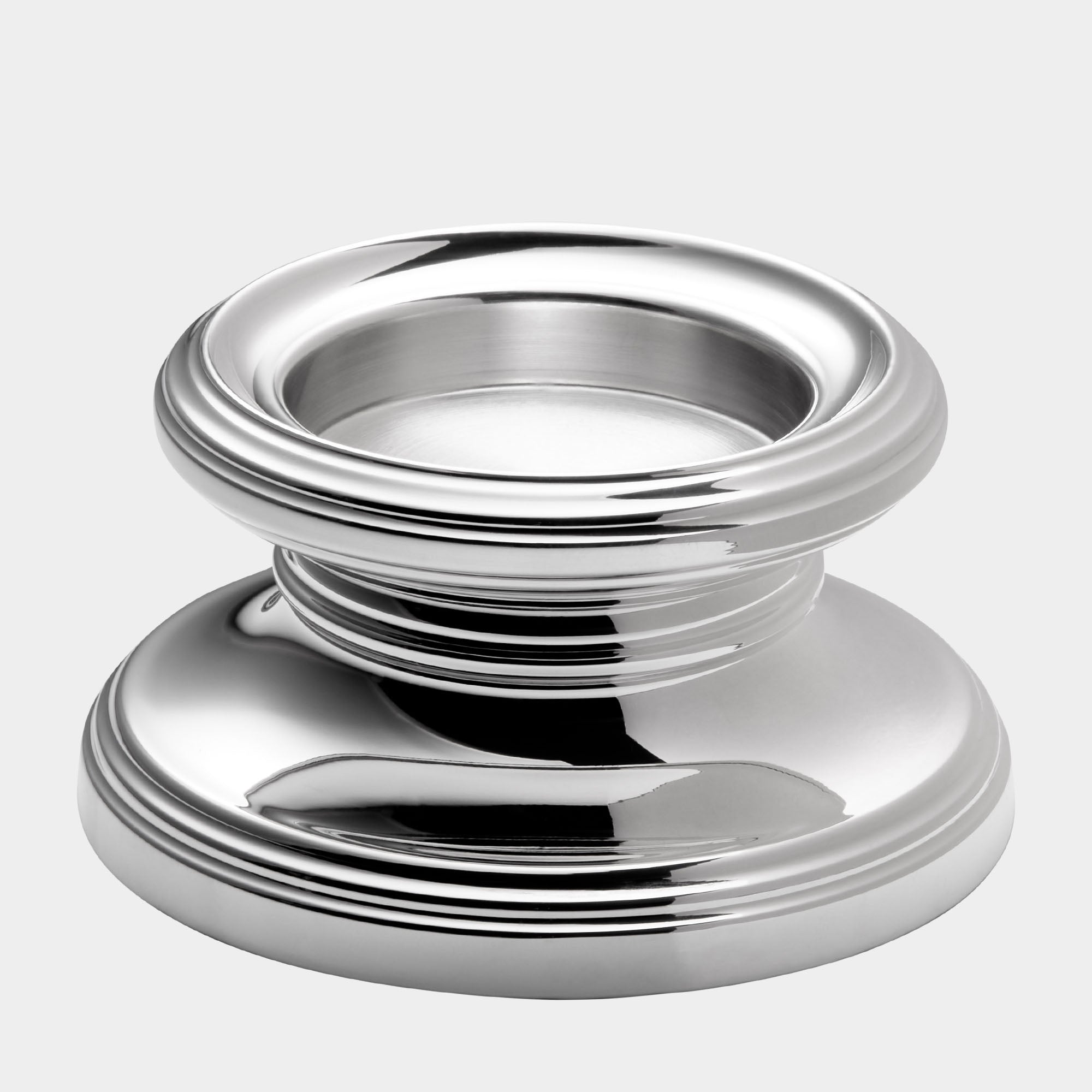 Eleganter Stumpenleuchter aus 925er Echtsilber - Englische Handwerkskunst - Bild 1