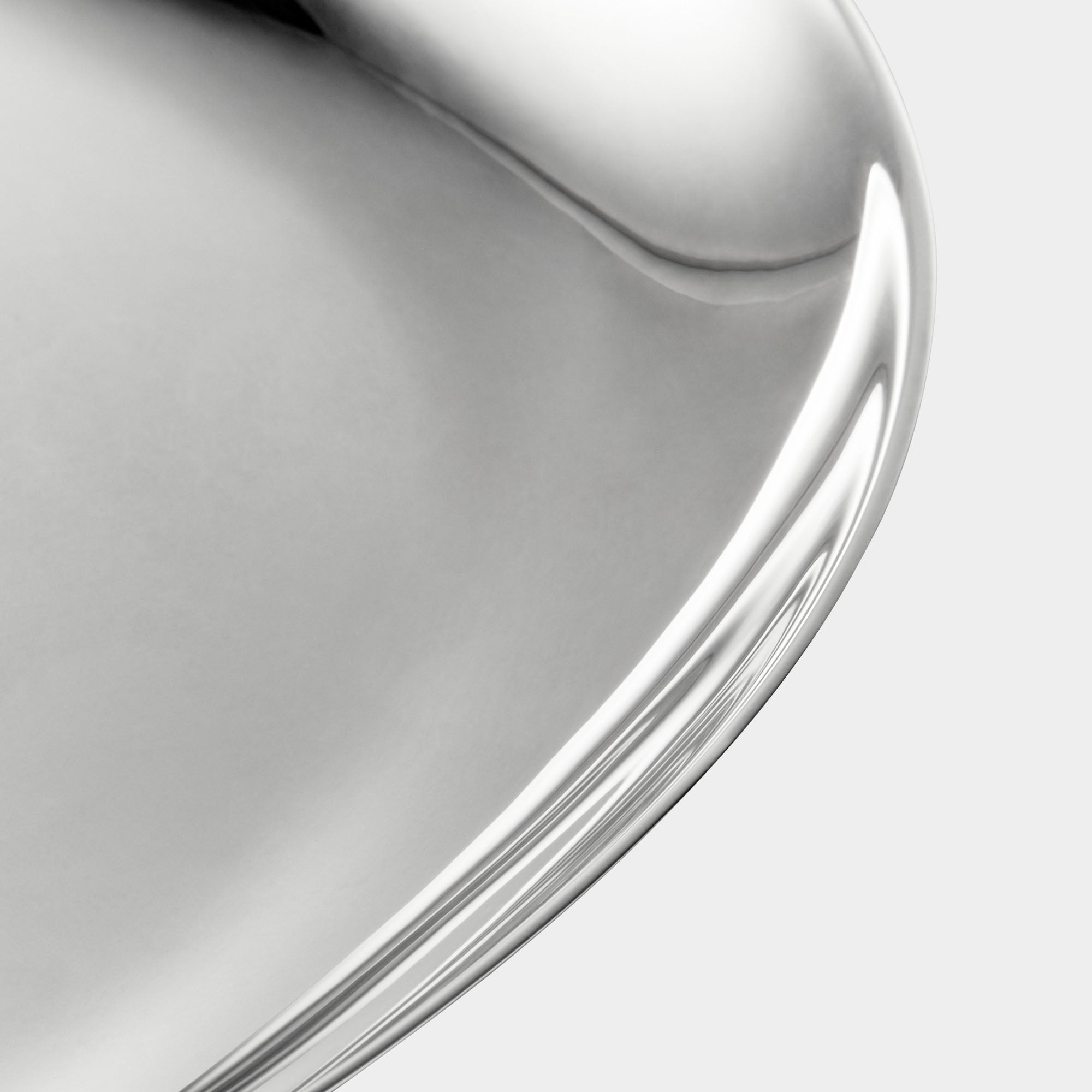 Ovales 925er Echtsilber-Tablett - Bild 2