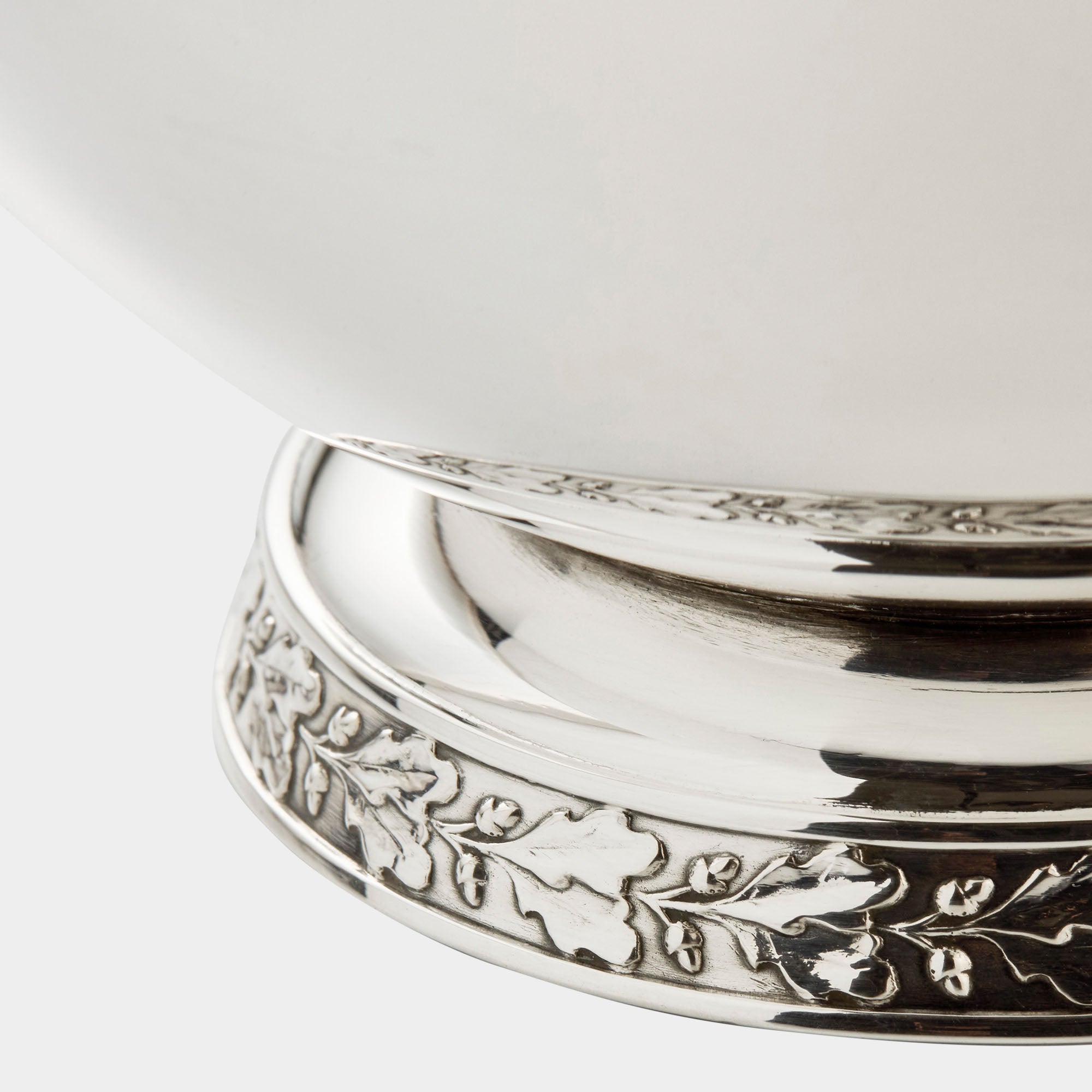 Schenkkanne aus 925er Silber mit Eberzahngriff - Bild 2