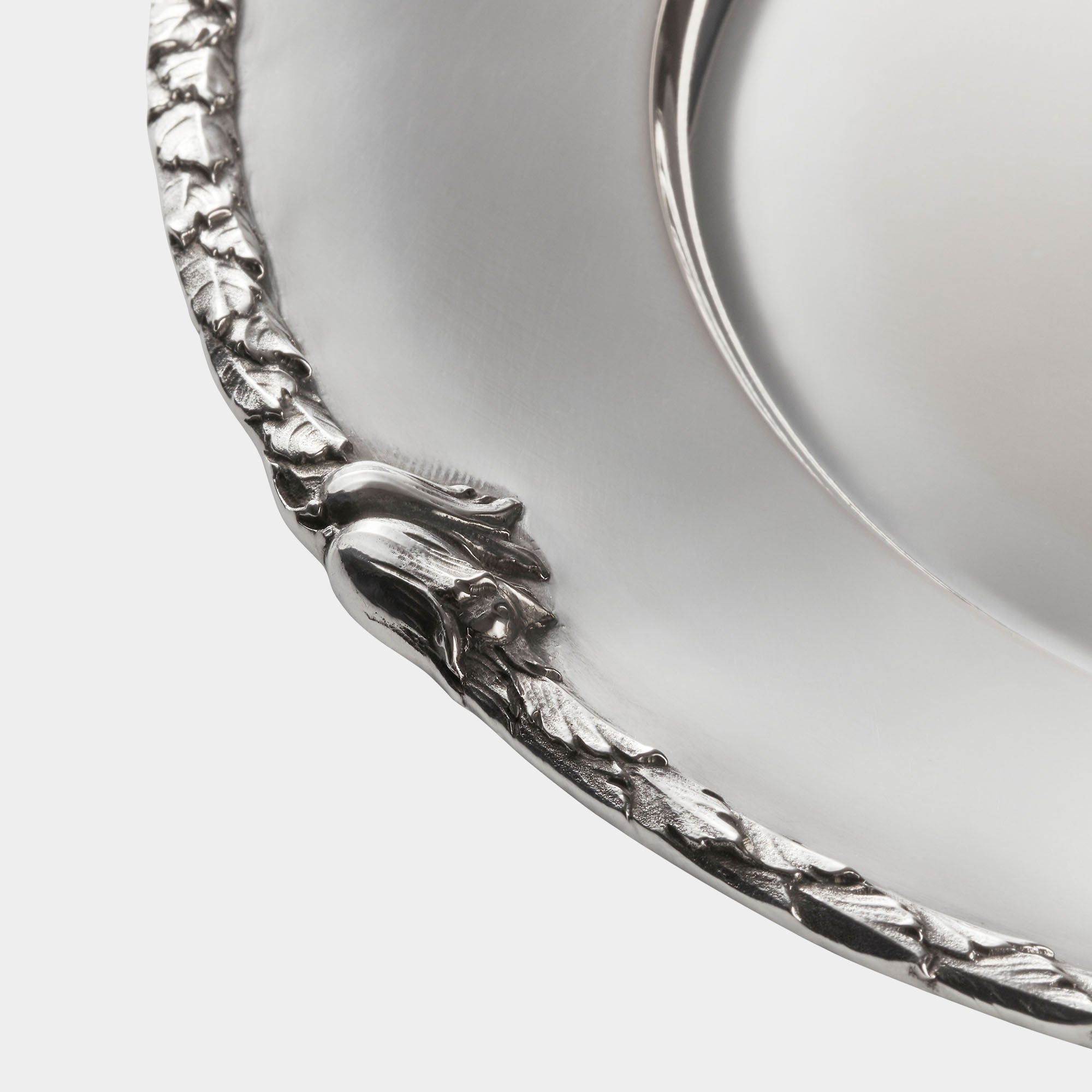 Koch & Bergfeld Silber-Teller - 337g schweres Meisterstück - Bild 2