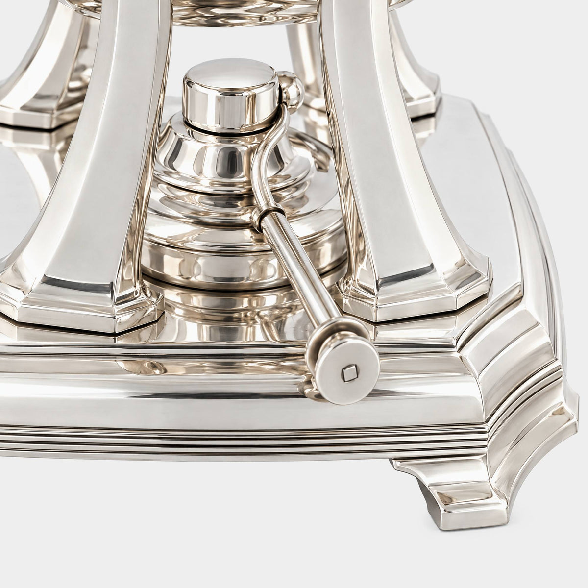 Tiffany & Co. Wasserkessel mit Gestell und Brenner aus 925er Silber - Bild 6