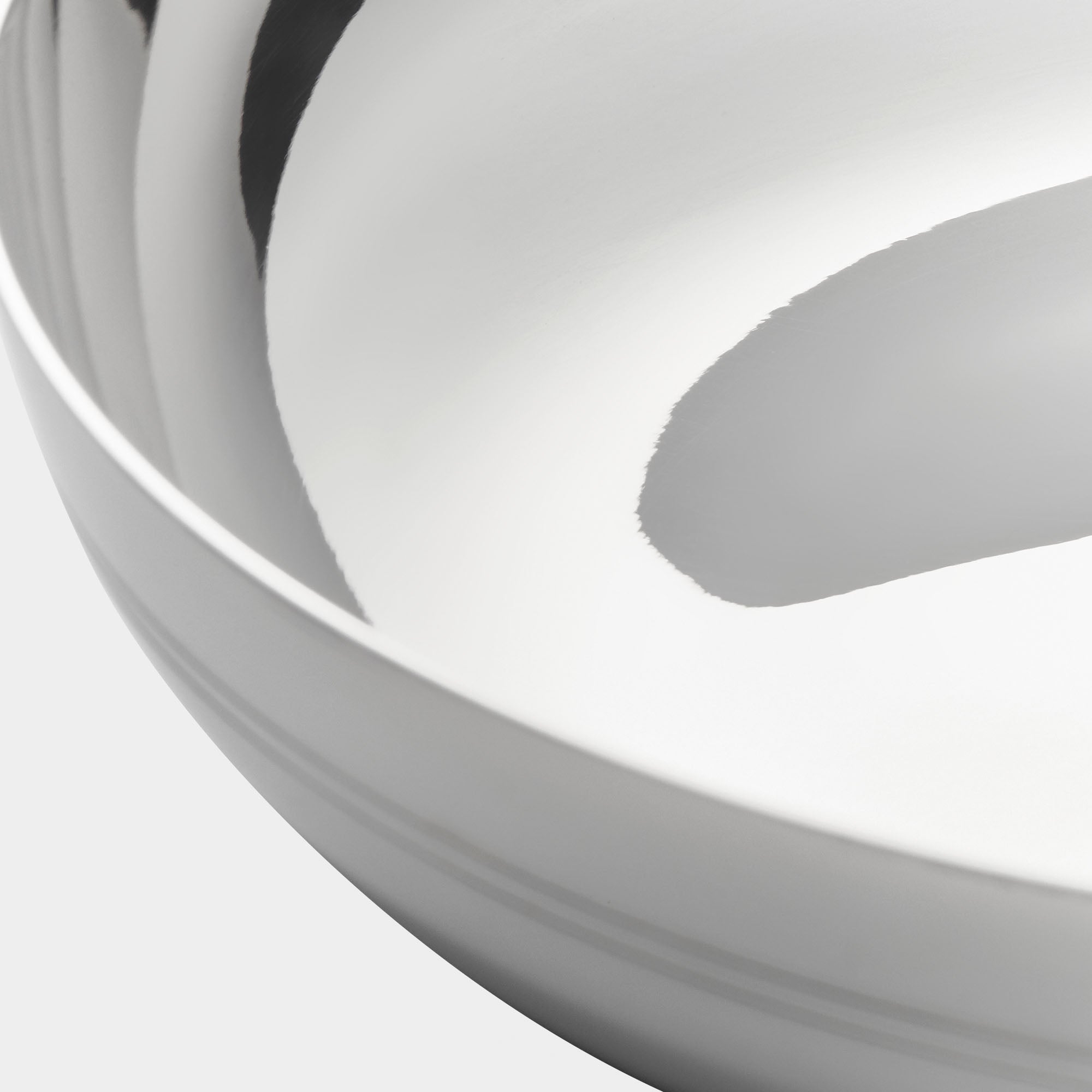 925er Echtsilber-Schale mit Doppelrille - Bild 2