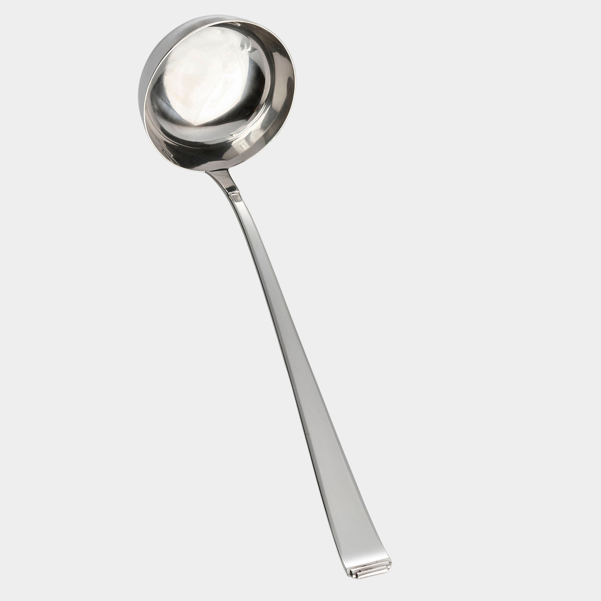 131-tlg. Besteckgarnitur 835er Silber - Art Deco Pyramide - Bild 5