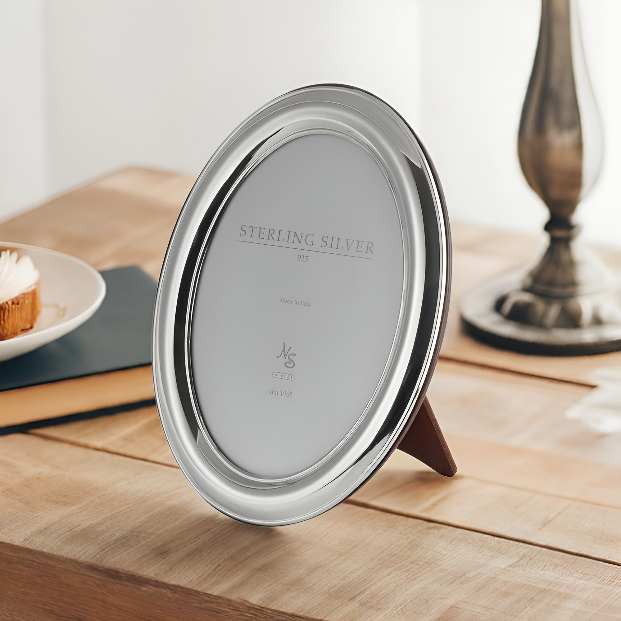 Ovaler Bilderrahmen aus 925er Echtsilber - Bild 6