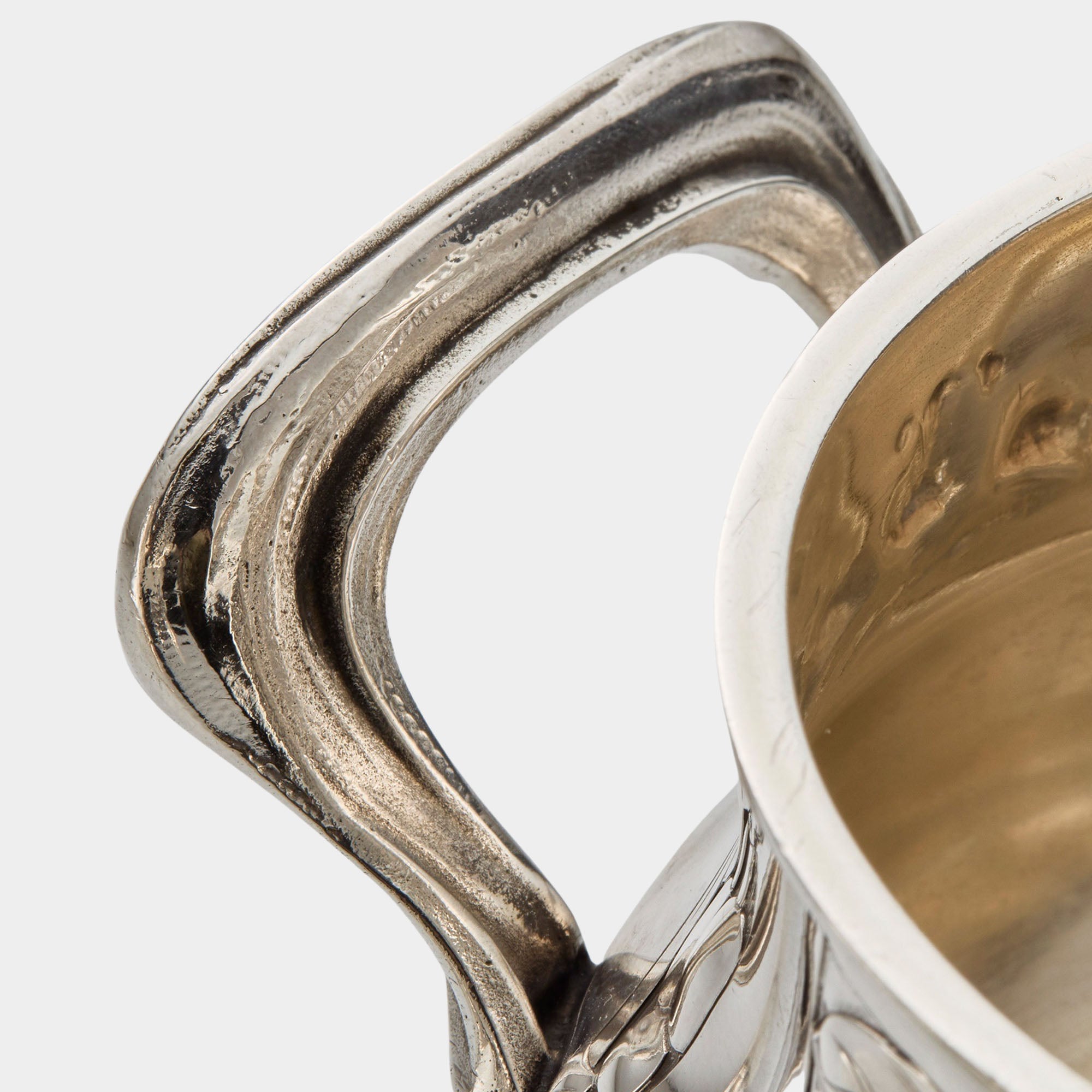 2-tlg. Sahneservice aus 800er Silber - Bild 5
