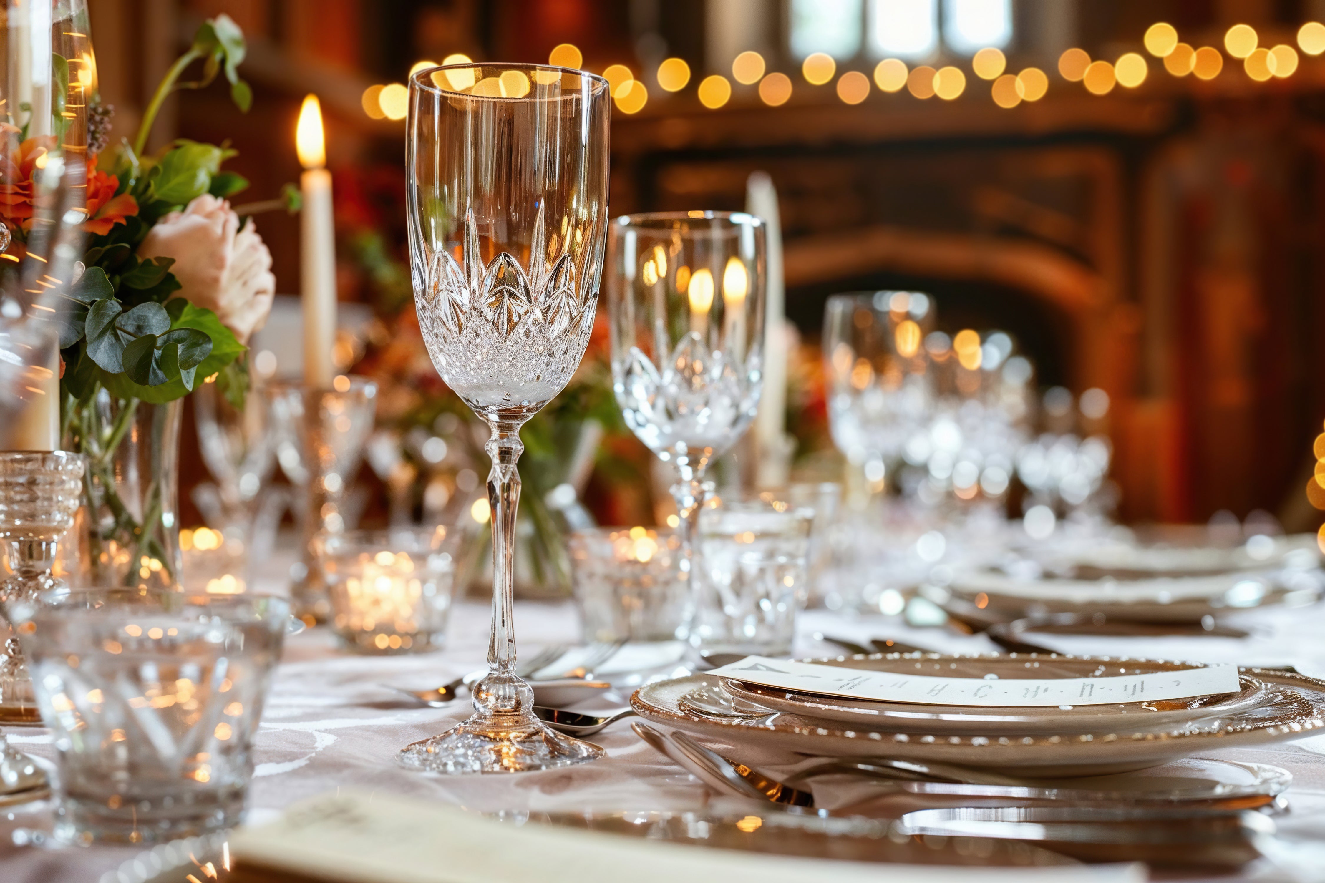 Tischkultur mit Tafelsilber