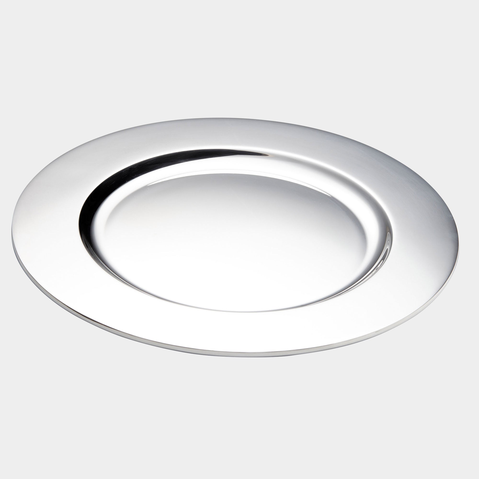 Eleganter 925er Silber-Platzteller: Hochglanz & Bauhaus-Design - Bild 1