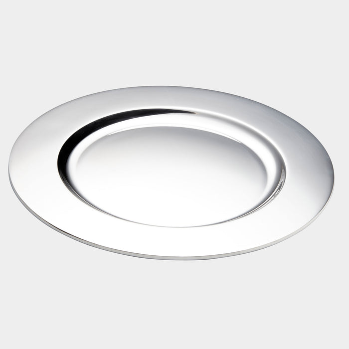 Eleganter 925er Silber-Platzteller: Hochglanz & Bauhaus-Design - Bild 1