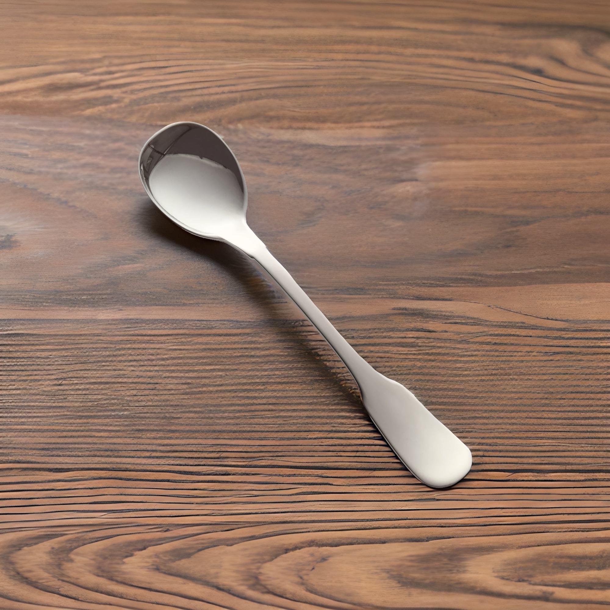 Spatenförmige Salzlöffel aus 925er Echtsilber - Bild 4