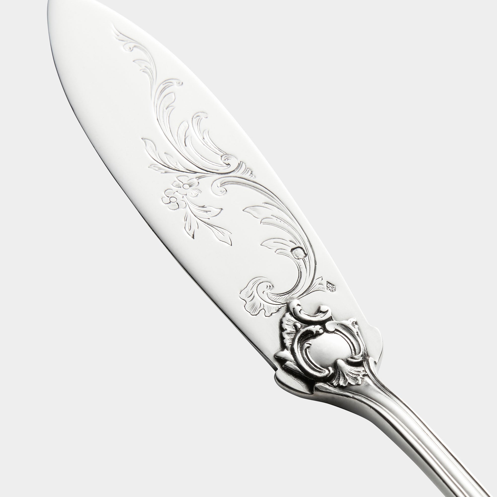 24-teiliges Rokoko-Fischbesteck - Bild 3