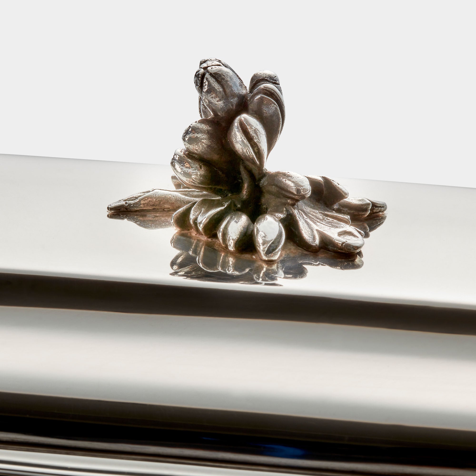 Exquisite 950er Silberdose, handgefertigt von Puiforcat - Bild 3