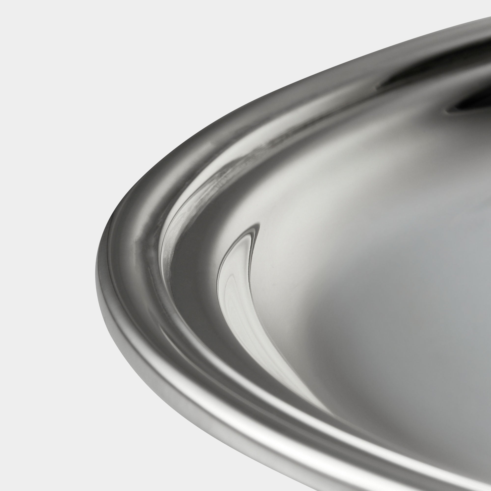 Elegantes 925er Echtsilber Oval-Tablett - Bild 2