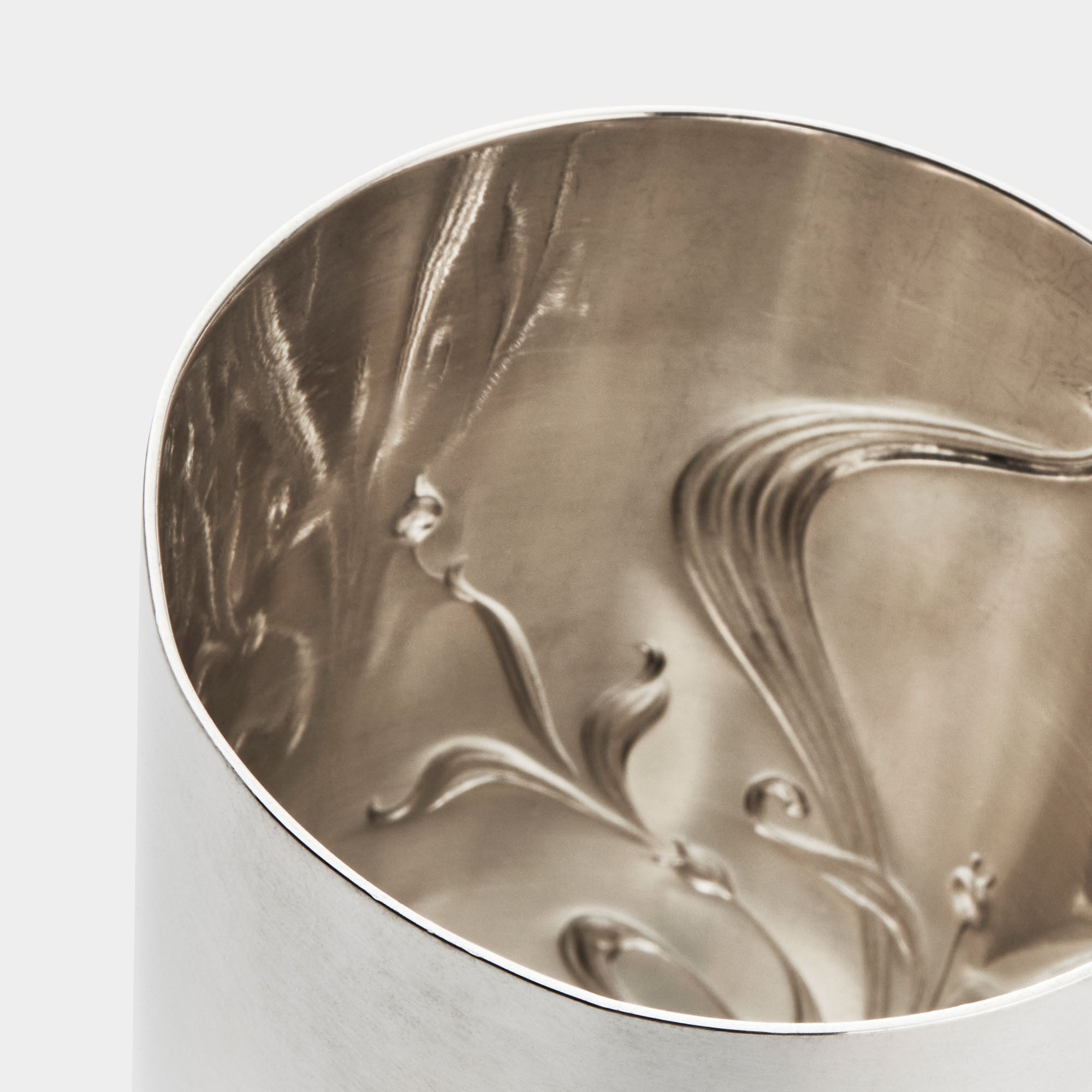 Jugendstil-Silberbecher aus 800er Silber - Bild 5