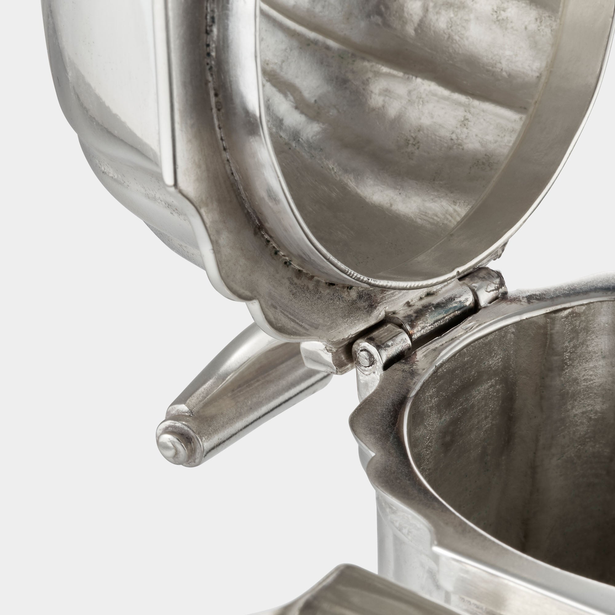 800er Echtsilber Kaffeekanne - Deutsche Handwerkskunst - Bild 3