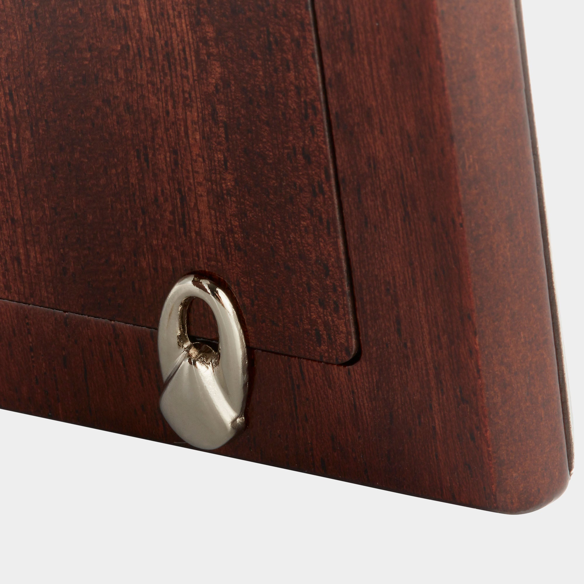 Zeitloser Echtsilber Fotorahmen mit Kreuzbandrand - Bild 4