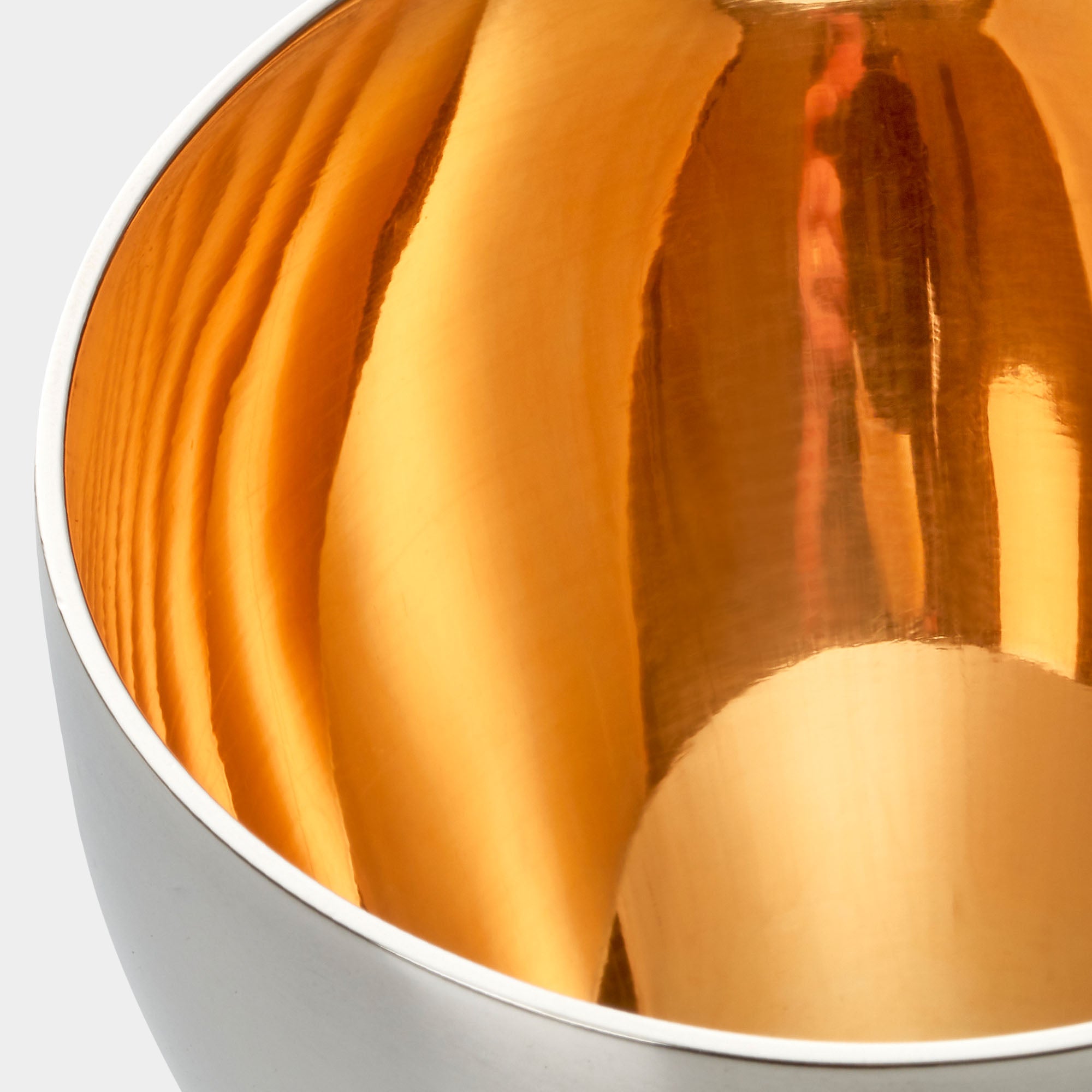 Elegante Silberbecher mit Goldveredelung - 6 Stück Set - Bild 2