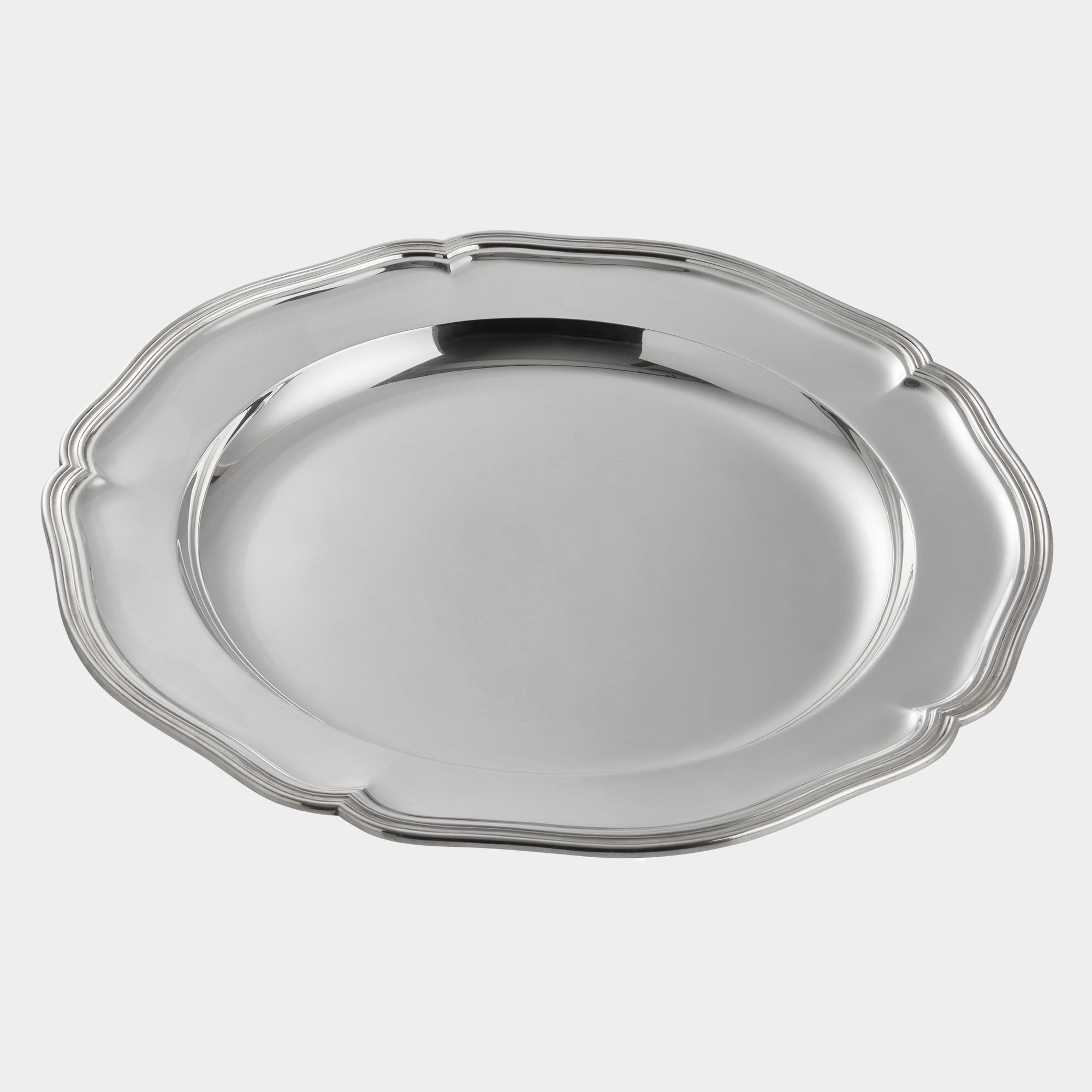 800er Echtsilber-Teller von Koch & Bergfeld - Bild 1