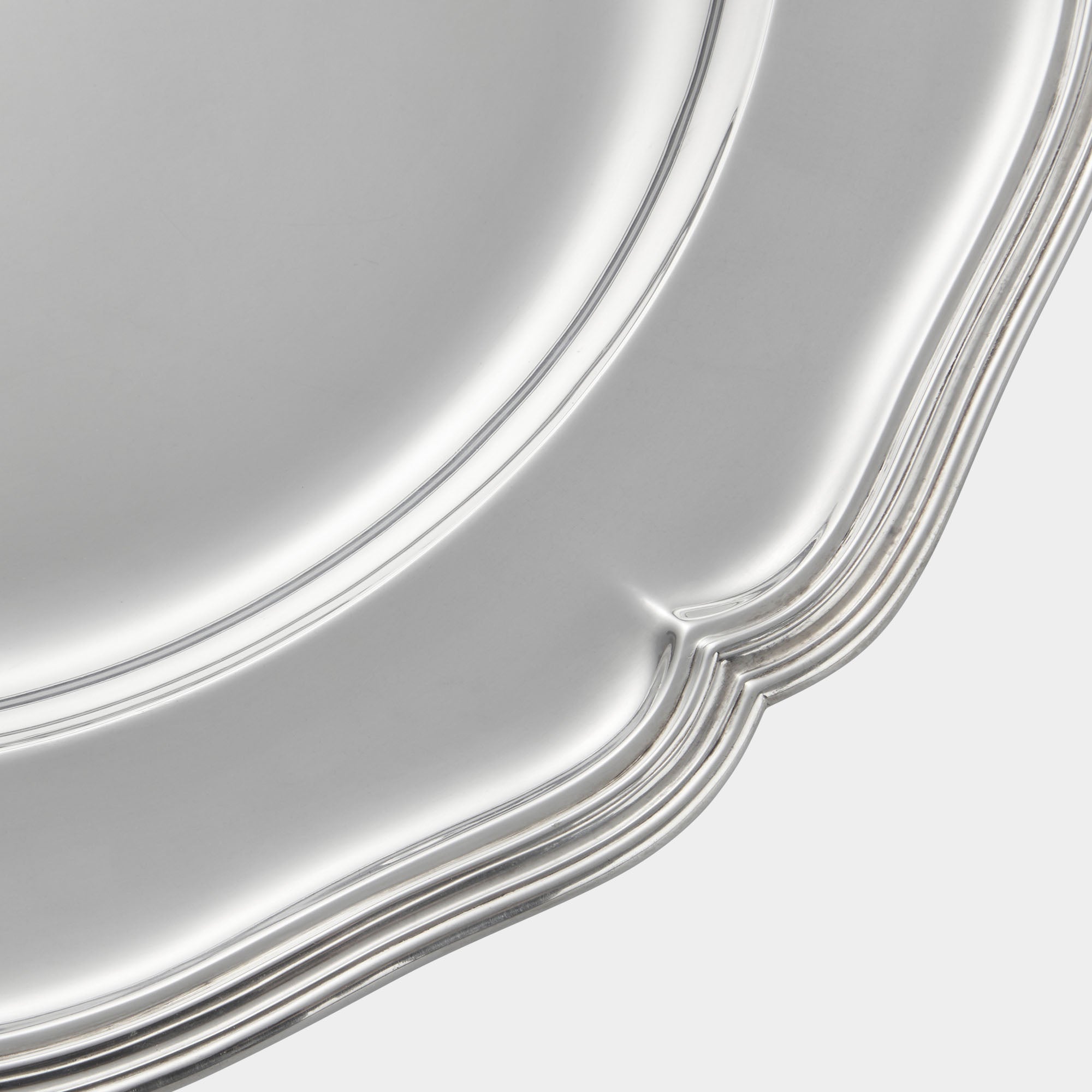 800er Echtsilber-Teller von Koch & Bergfeld - Bild 2