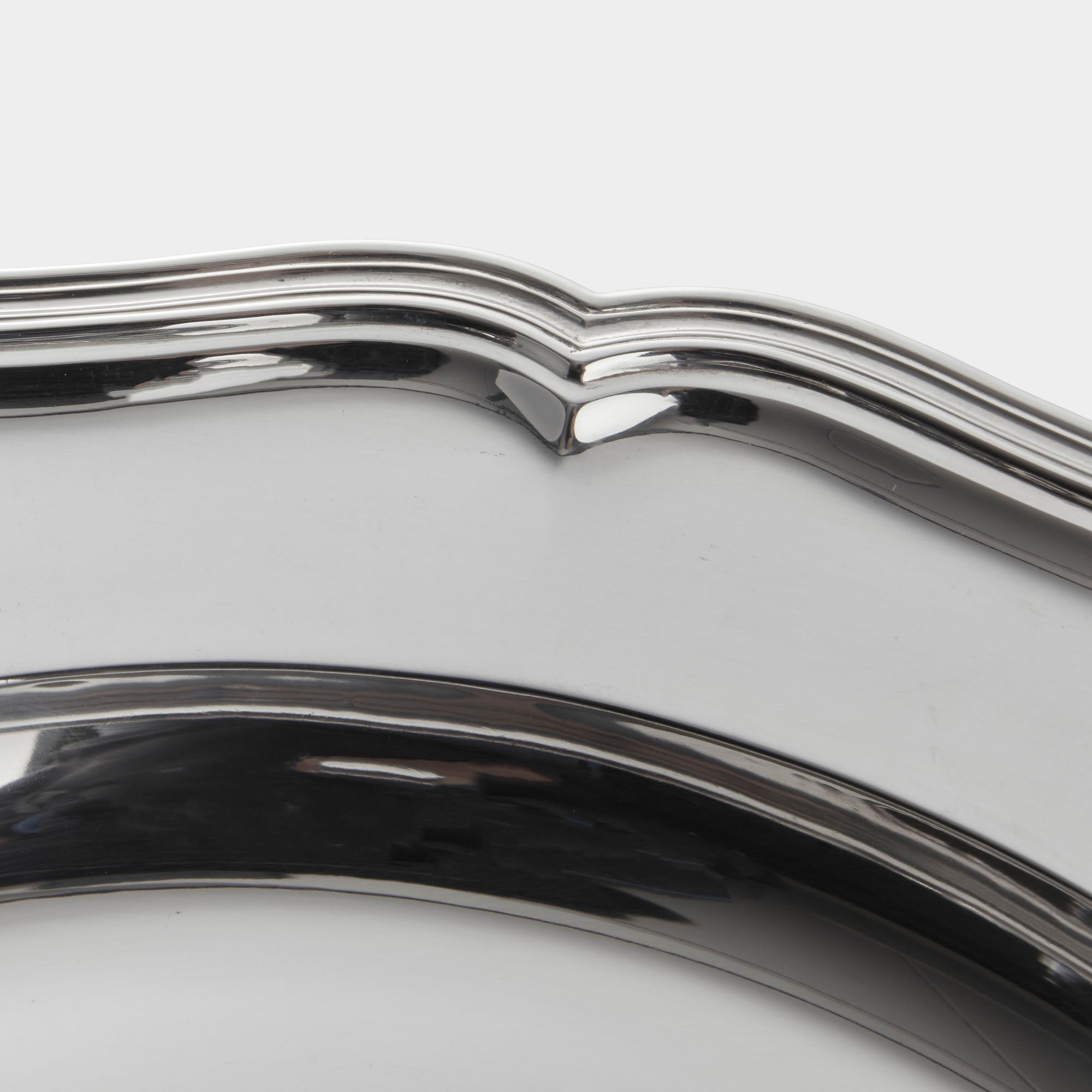 800er Echtsilber-Teller von Koch & Bergfeld - Bild 3