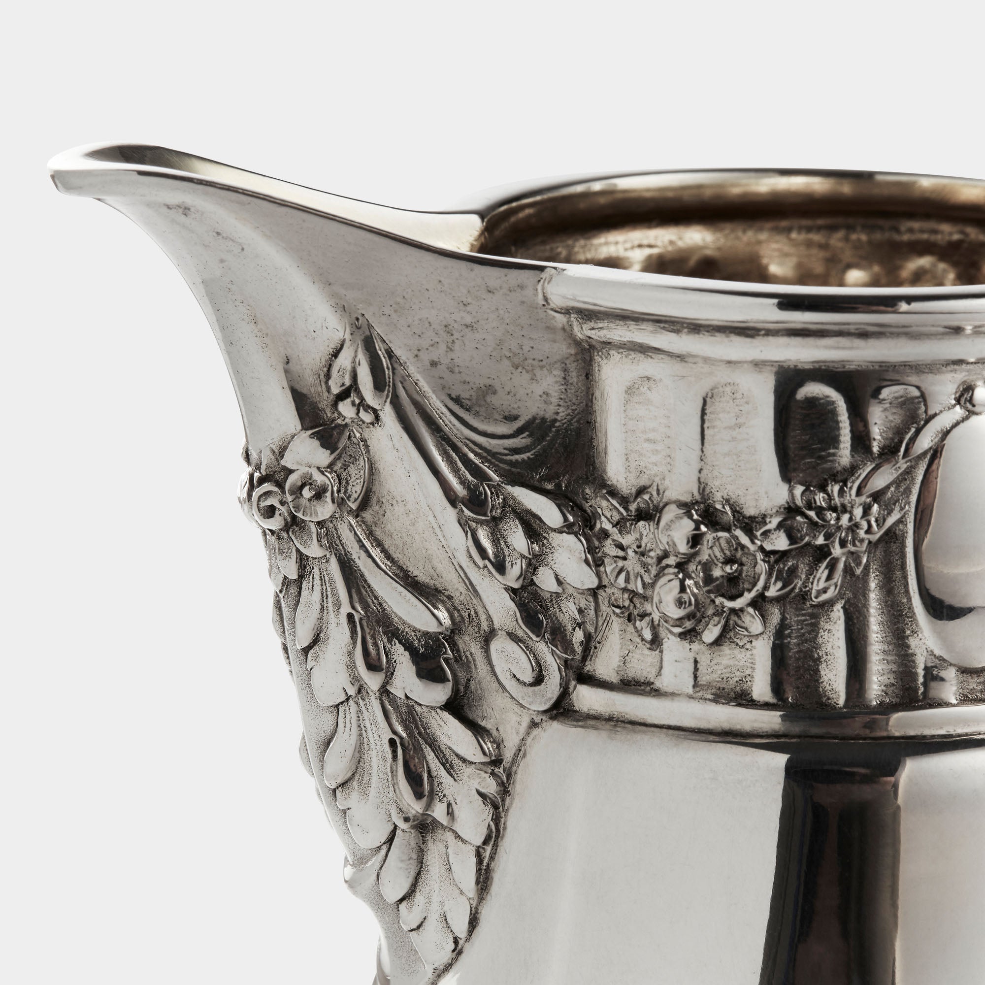 Milchkännchen - 800er Silber - Koch & Bergfeld, 15 cm - Bild 3