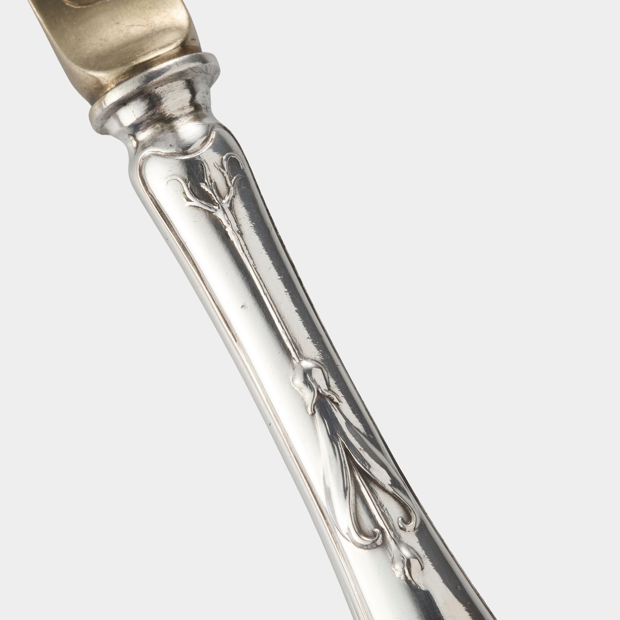 Vergoldetes Silber-Obstmesser 800er – Koch & Bergfeld - Bild 3