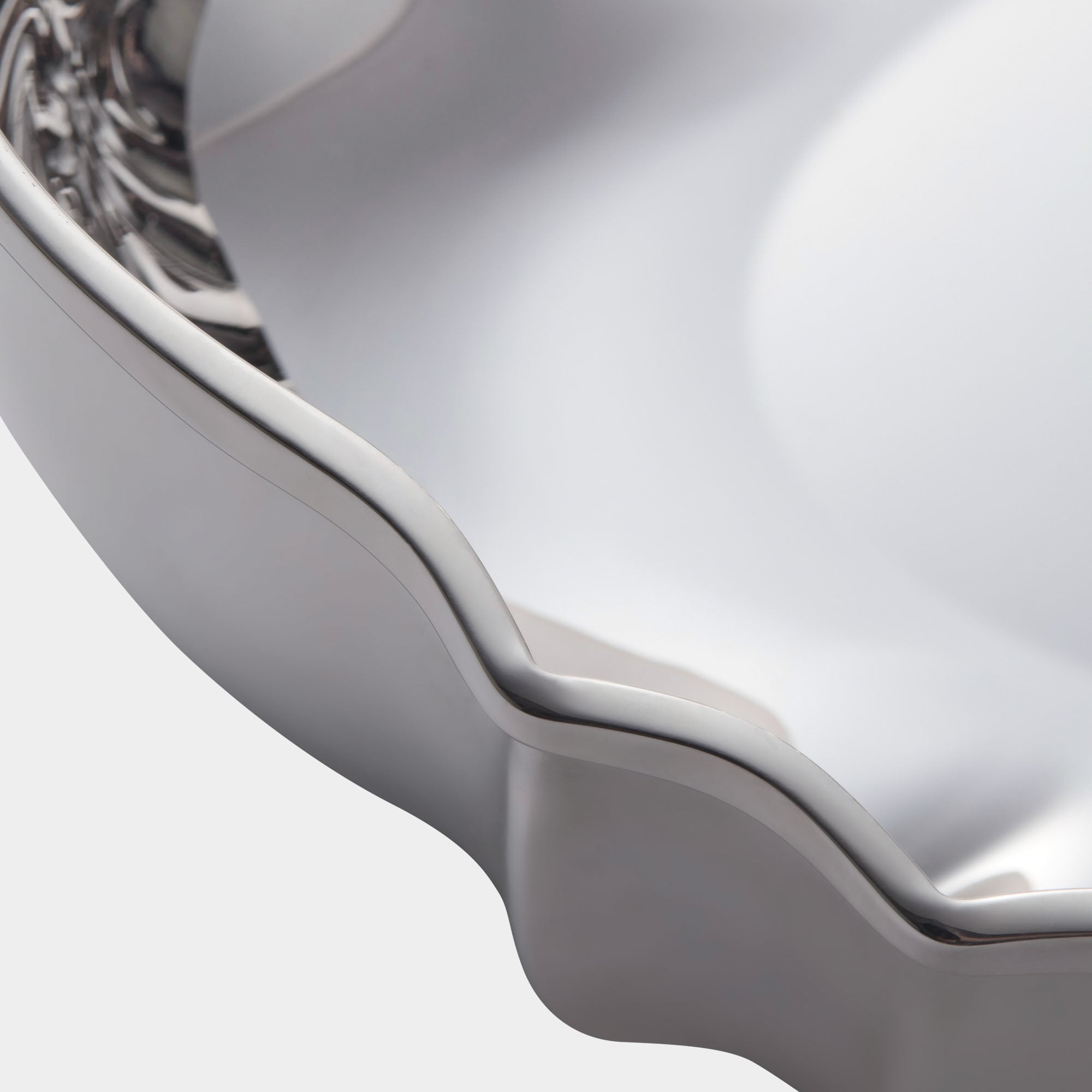 Exklusive Obstschale – Oval gezwickte Form - Bild 3