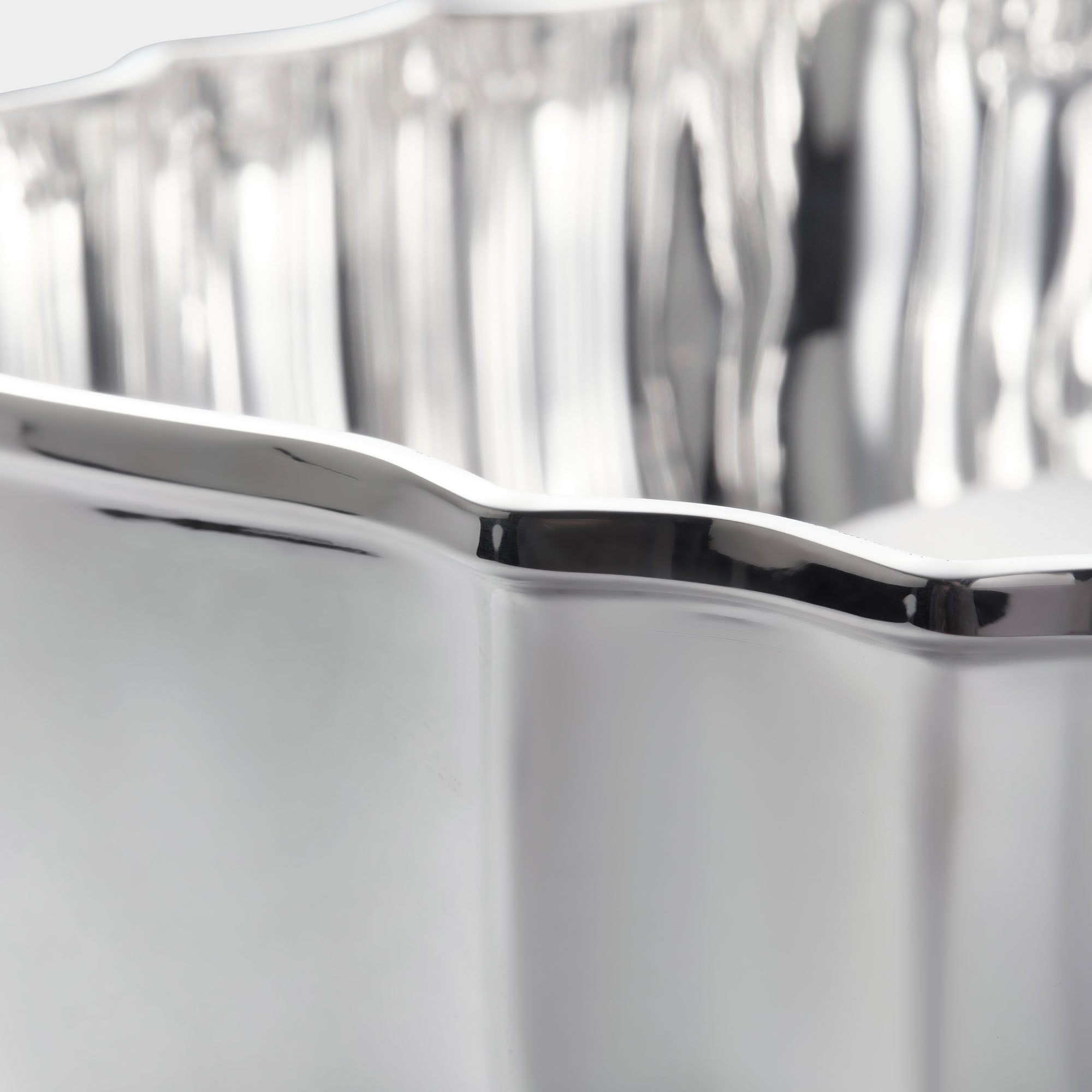 Exklusive Obstschale – Oval gezwickte Form - Bild 2