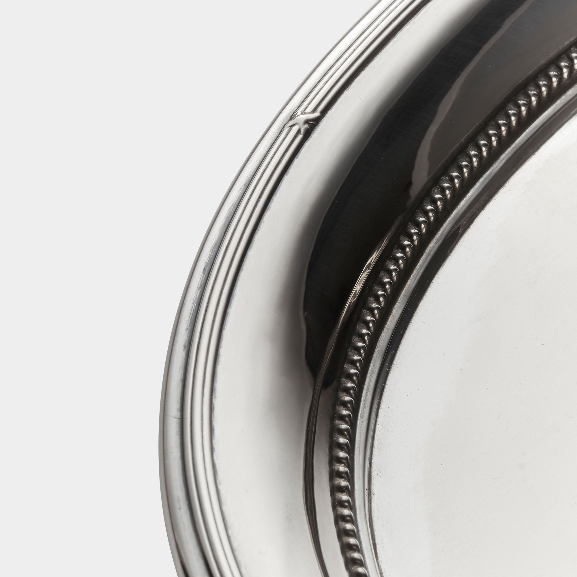 800er Silber-Tablett - Ovales Meisterstück von Koch & Bergfeld - Bild 2
