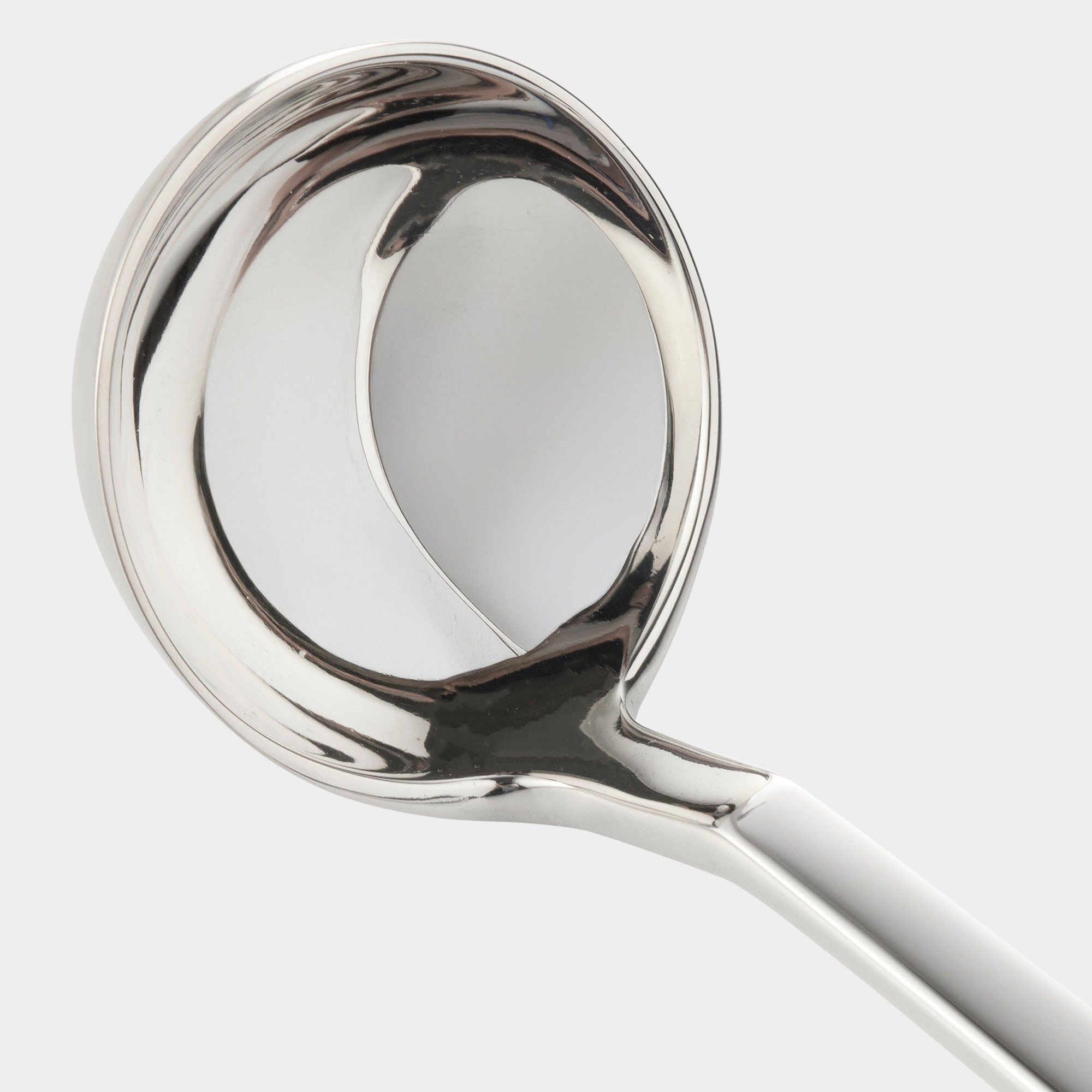 Elegante Sahnenkelle aus 925er Silber - Bild