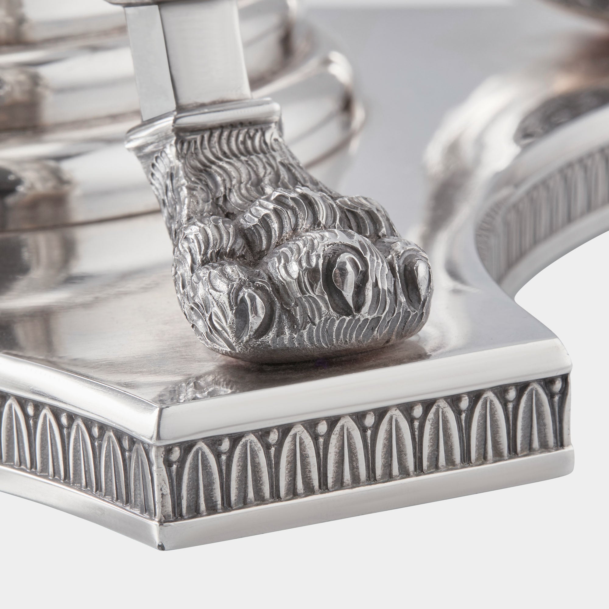 Französischer Samowar aus 950er Silber - Bild 2