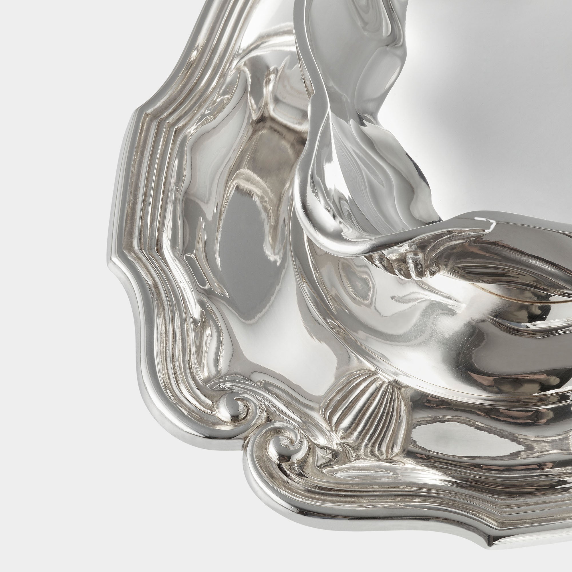 Handgefertigte Sauciere aus 950er Echtsilber - Pariser Eleganz - Bild 6