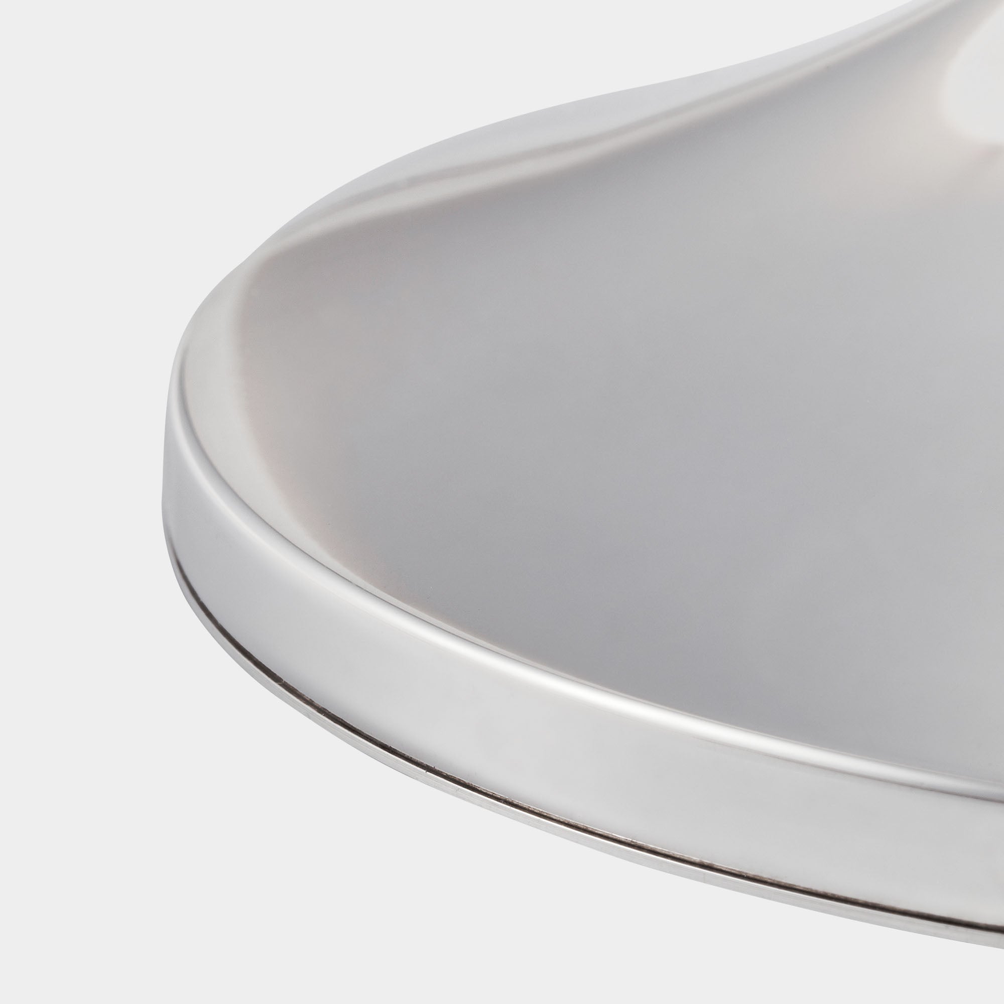 Italienischer Leuchter mit massiver Silberbodenplatte - 30,5cm Höhe - Bild 2