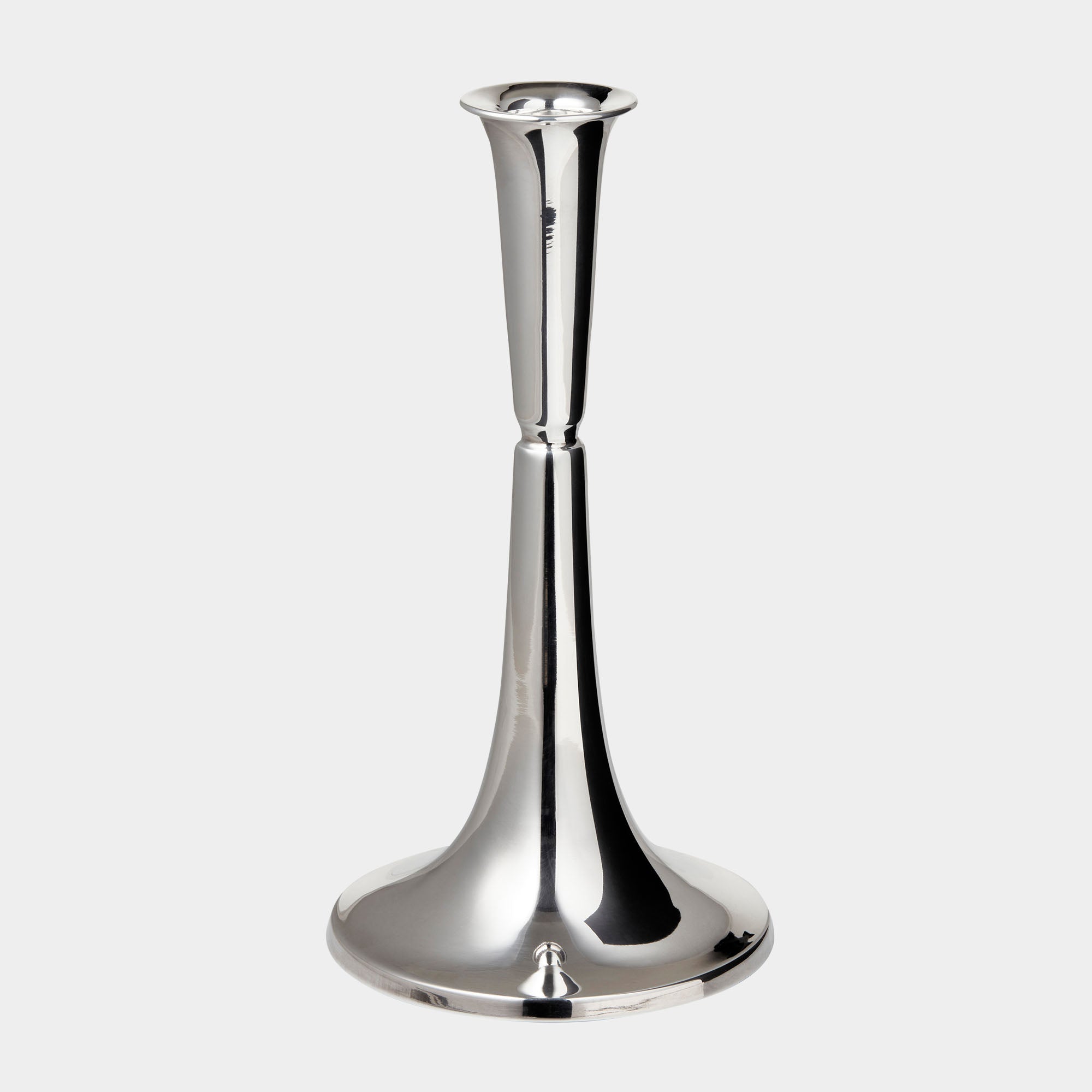 Luxus Silberleuchter: 20 cm Höhe & 162g mit Silberplatte-Fuß - Bild 1