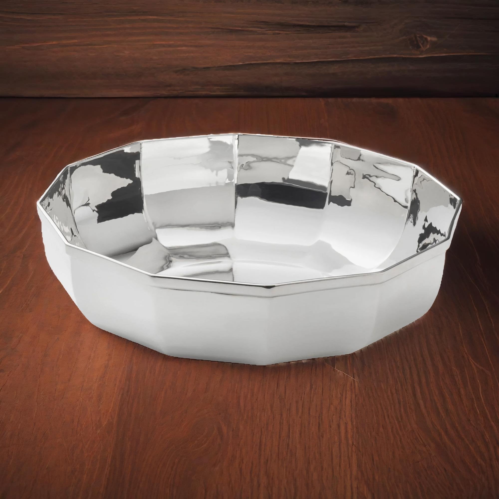 Exklusive Echtsilberschale im Bauhausstil – 260g - Bild 4