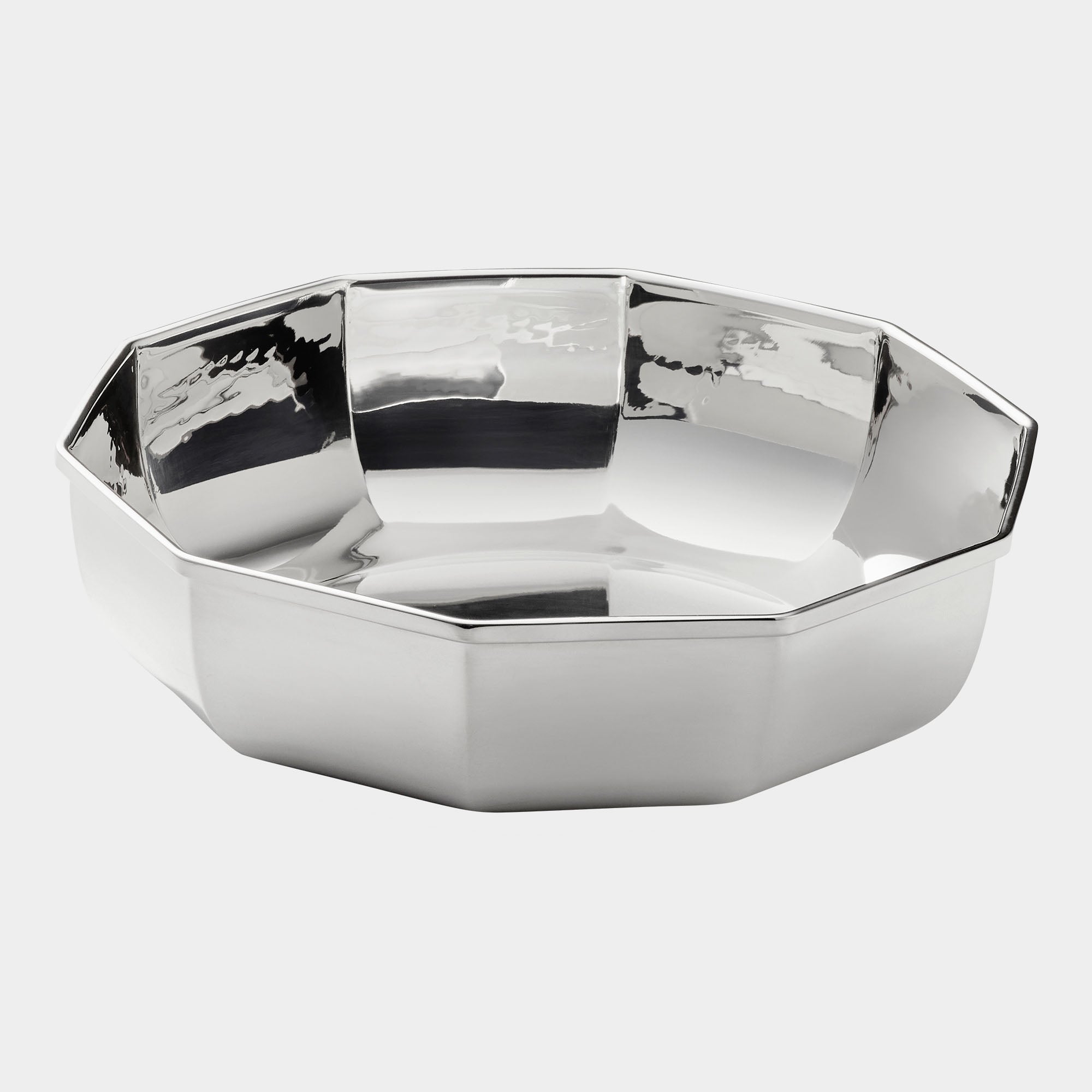 Elegante Silberschale im Bauhausstil - 925er Echtsilber - Bild 1