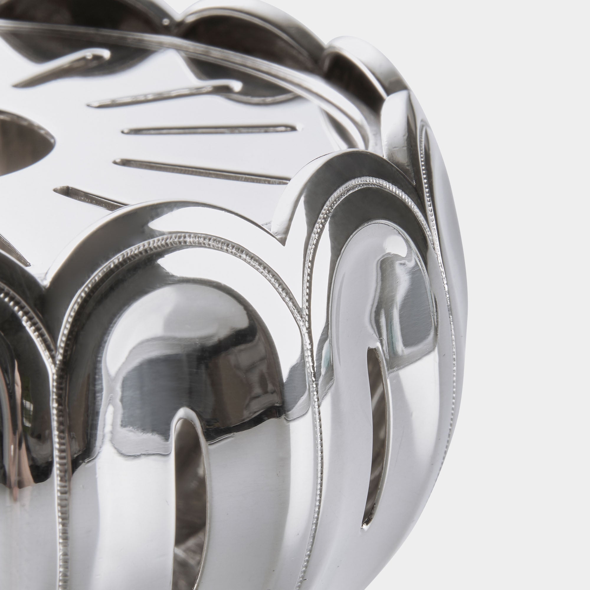 Koch & Bergfeld Stövchen aus massivem 925er Silber - Bild 2