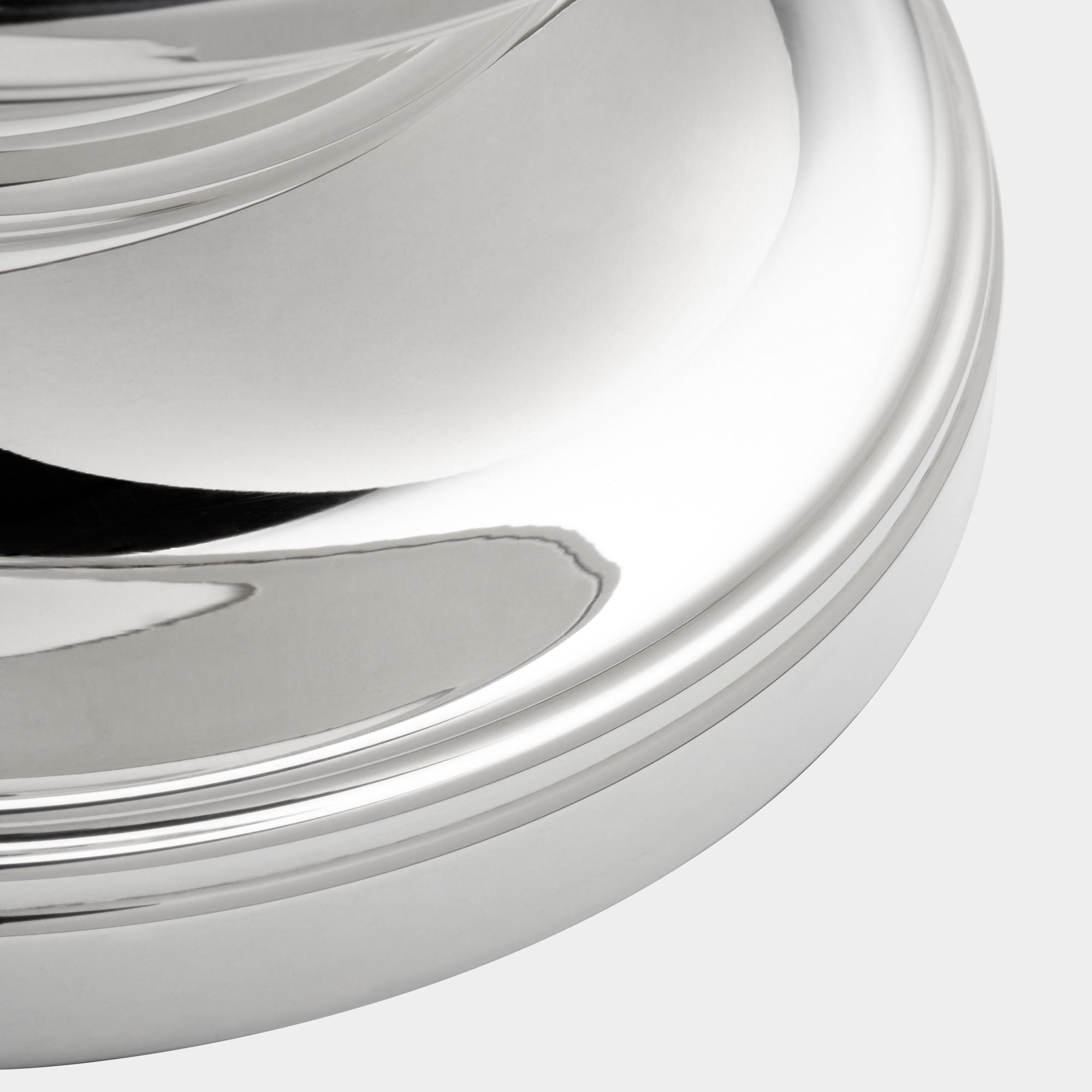 Edler 925er Echtsilber Stumpenleuchter - Englische Meisterarbeit - Bild 2